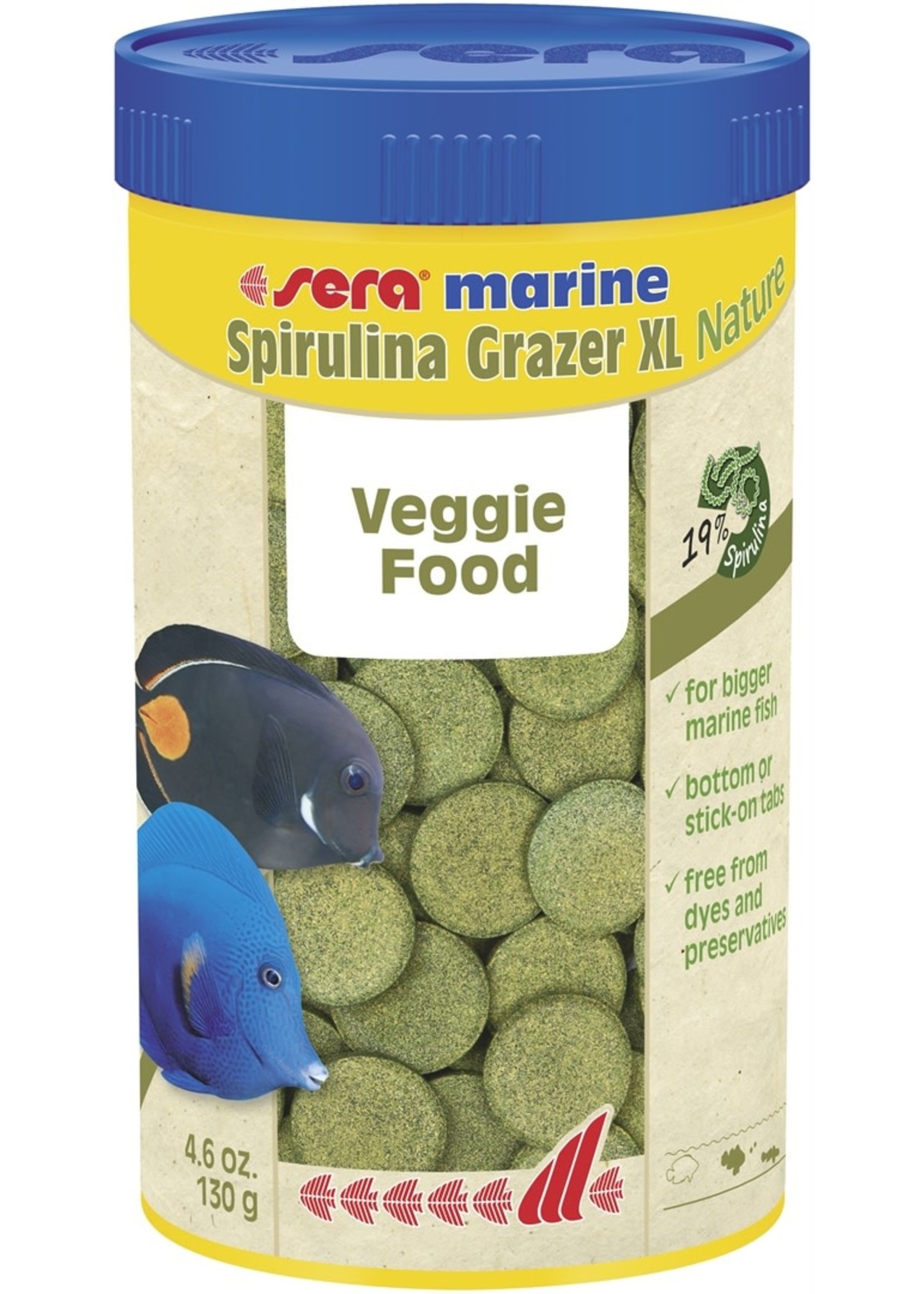 Sera MARIN SPIRULINA GRAZER NATURE  XL 250ML