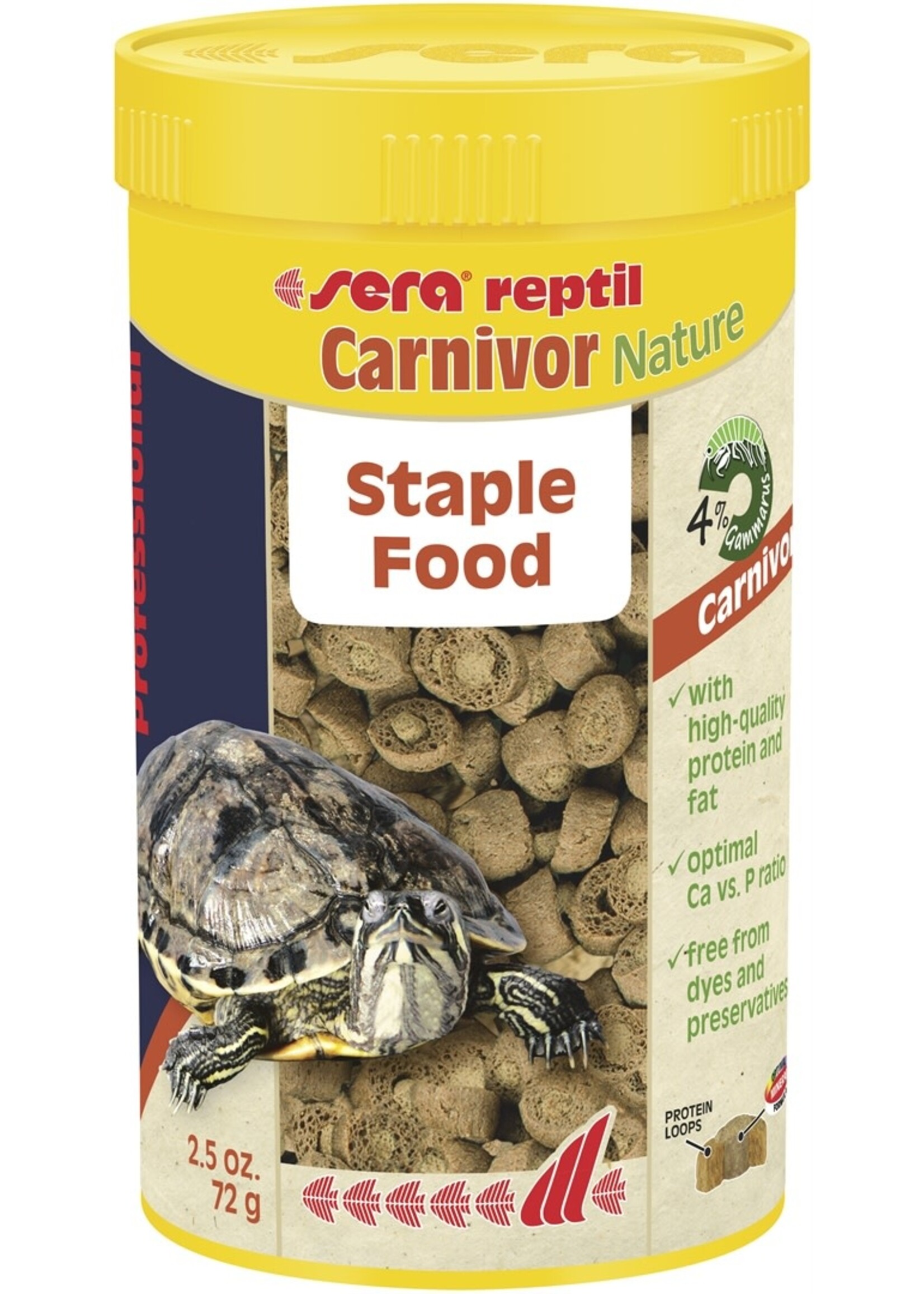 Sera REPTILE CARNIVORE NATURE 250 ML