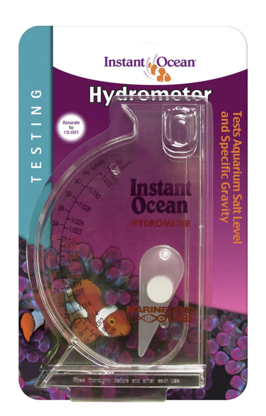 IO SEATEST HYDROMETER - The Hidden Reef, Inc