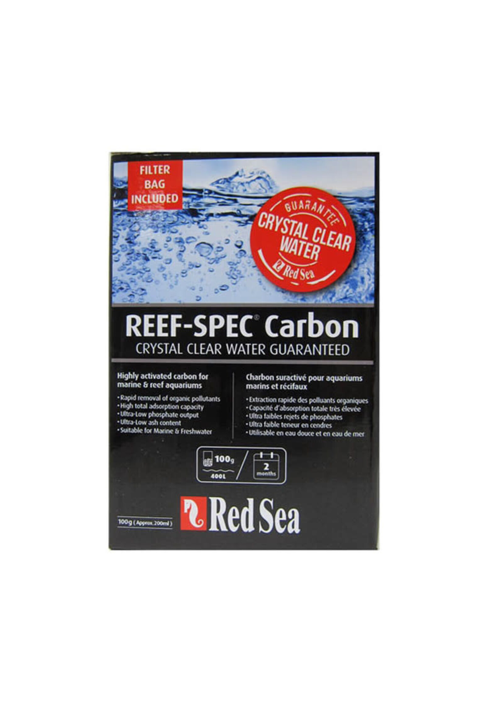 Red Sea MEDIA SPEC CARBON 100 G