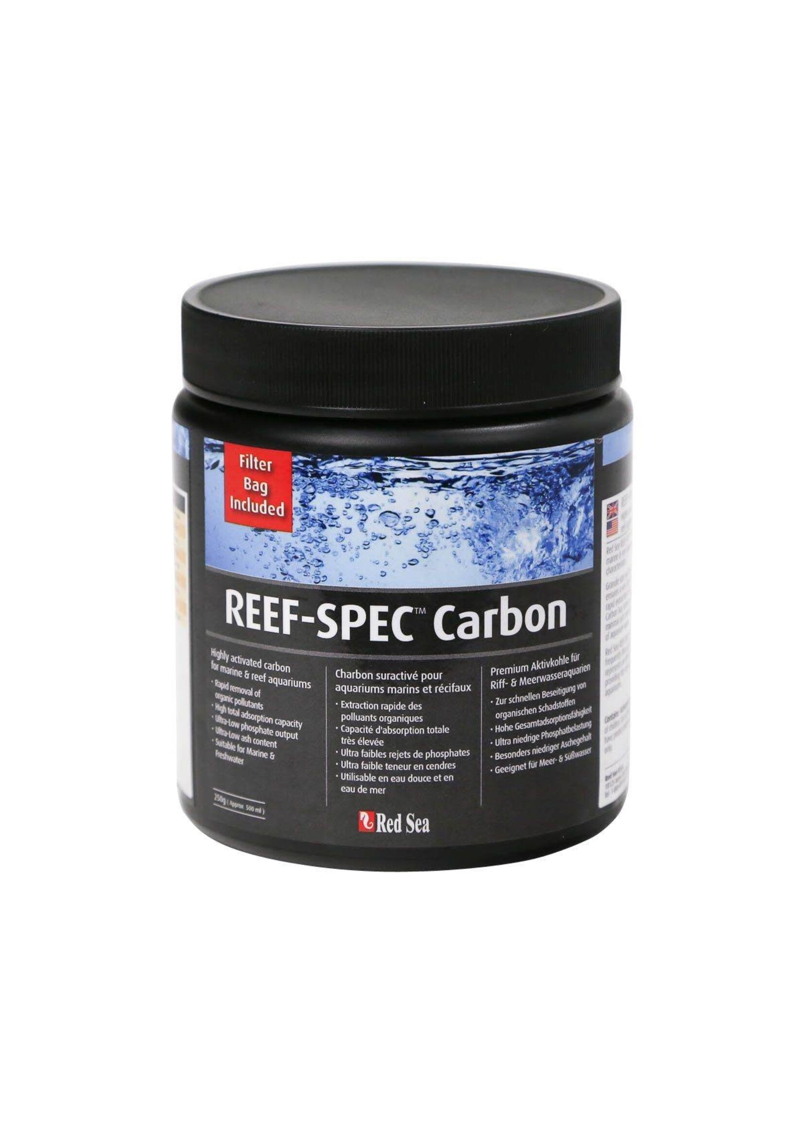 Red Sea MEDIA SPEC CARBON 250 GM