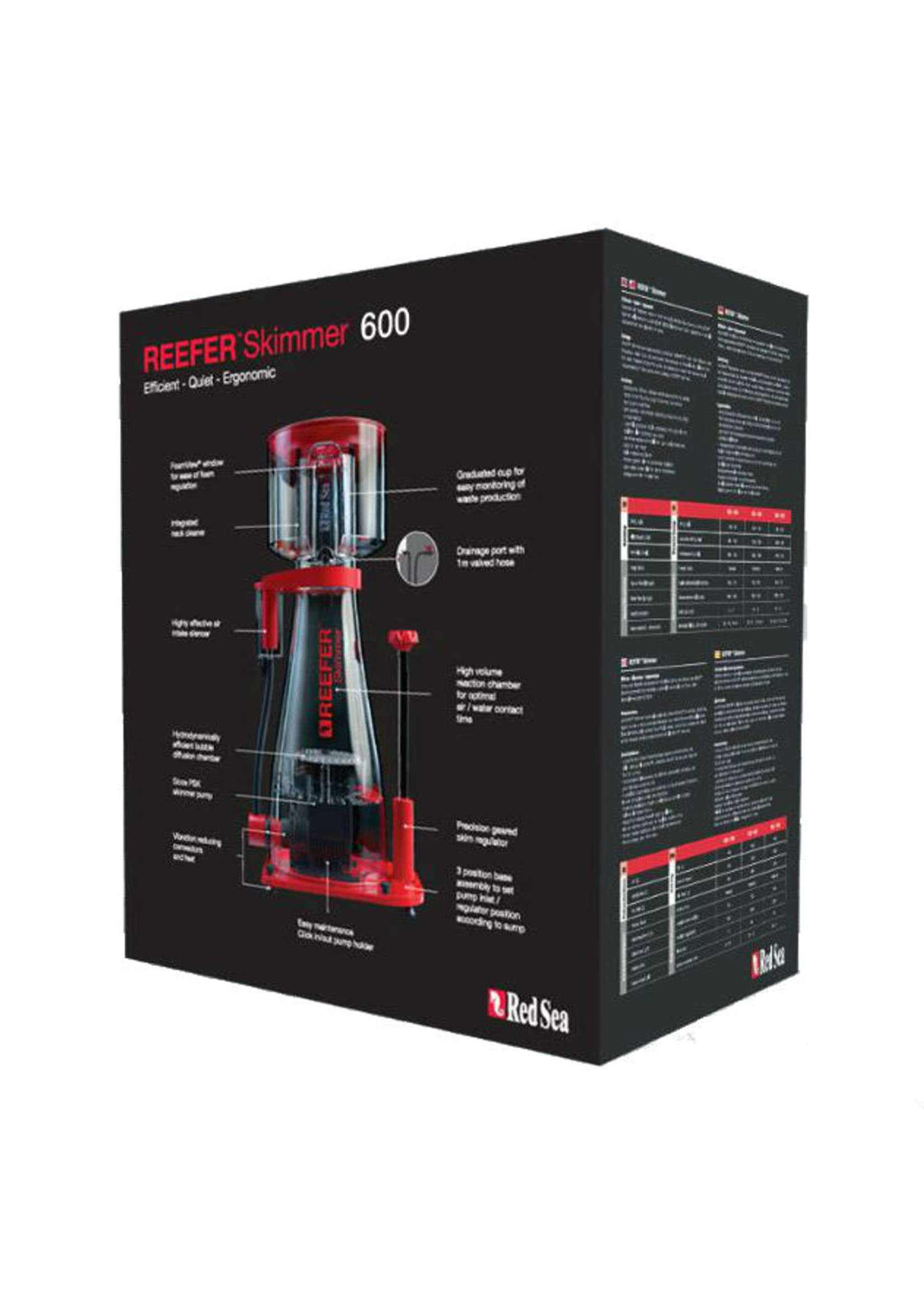 【レッドシー】REEFER Skimmer 600 RSEA SKIMMER REEFER 600 - The Hidden Reef, Inc