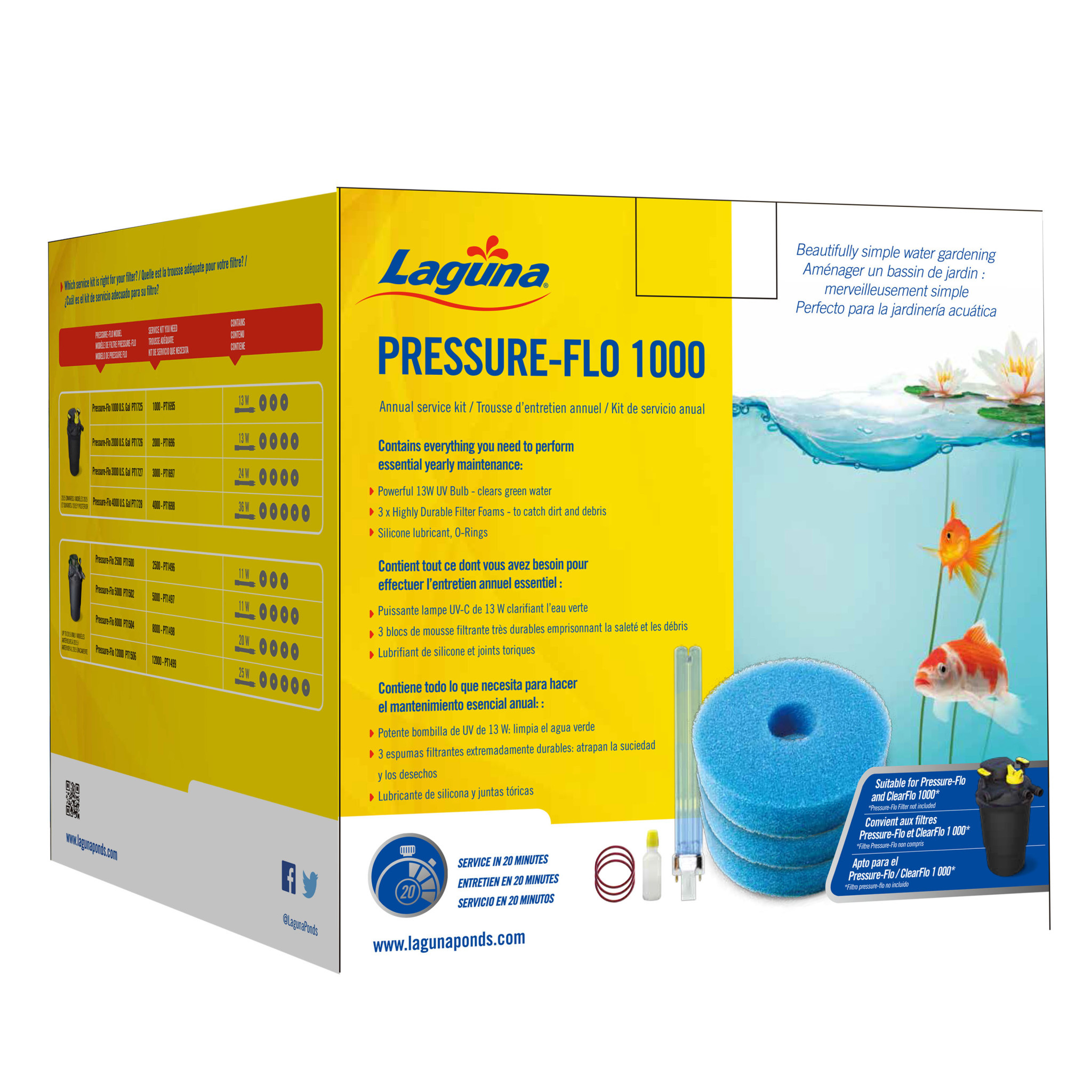 PRESSURE FLO SERVICE KIT 1000