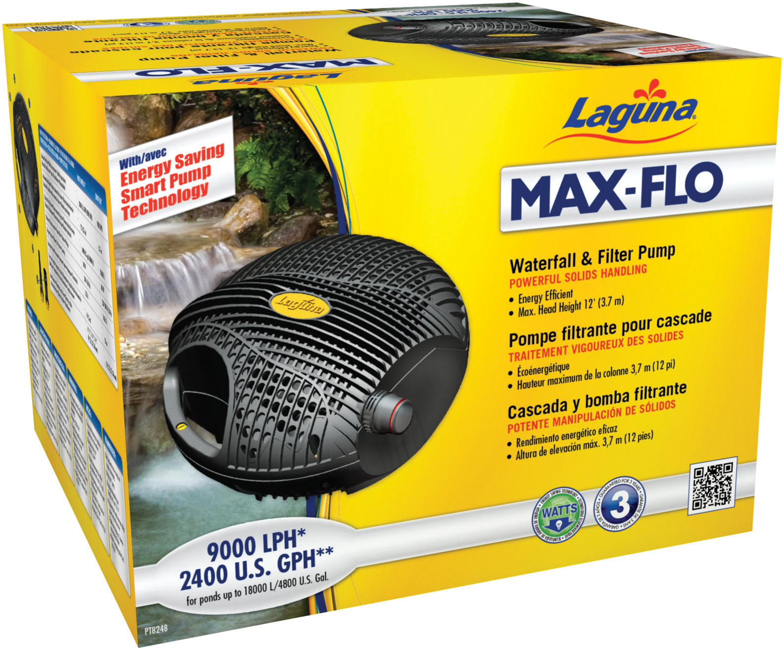 LAGUNA MAX FLO 2400 WATERFALL - The Hidden Reef, Inc