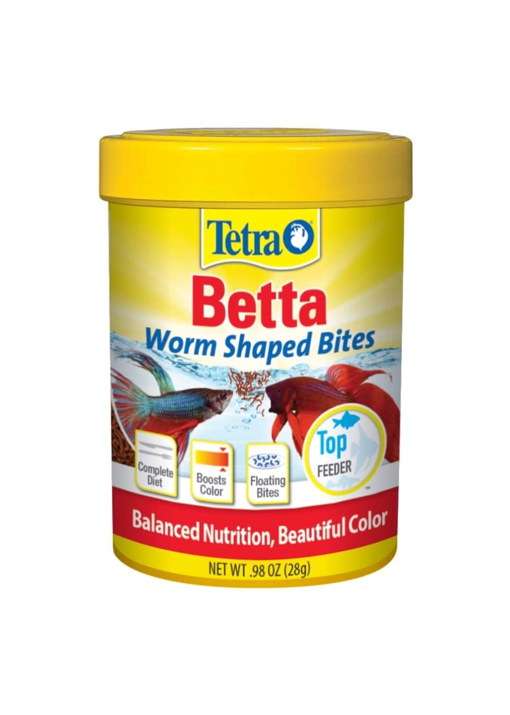 Tetra BETTA WORM SHAPES 0.98 OZ