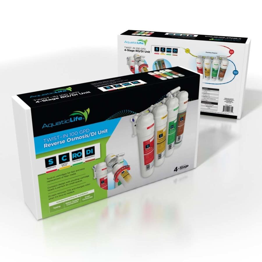 TWIST IN 4 STAGE RO/DI 100 GPD