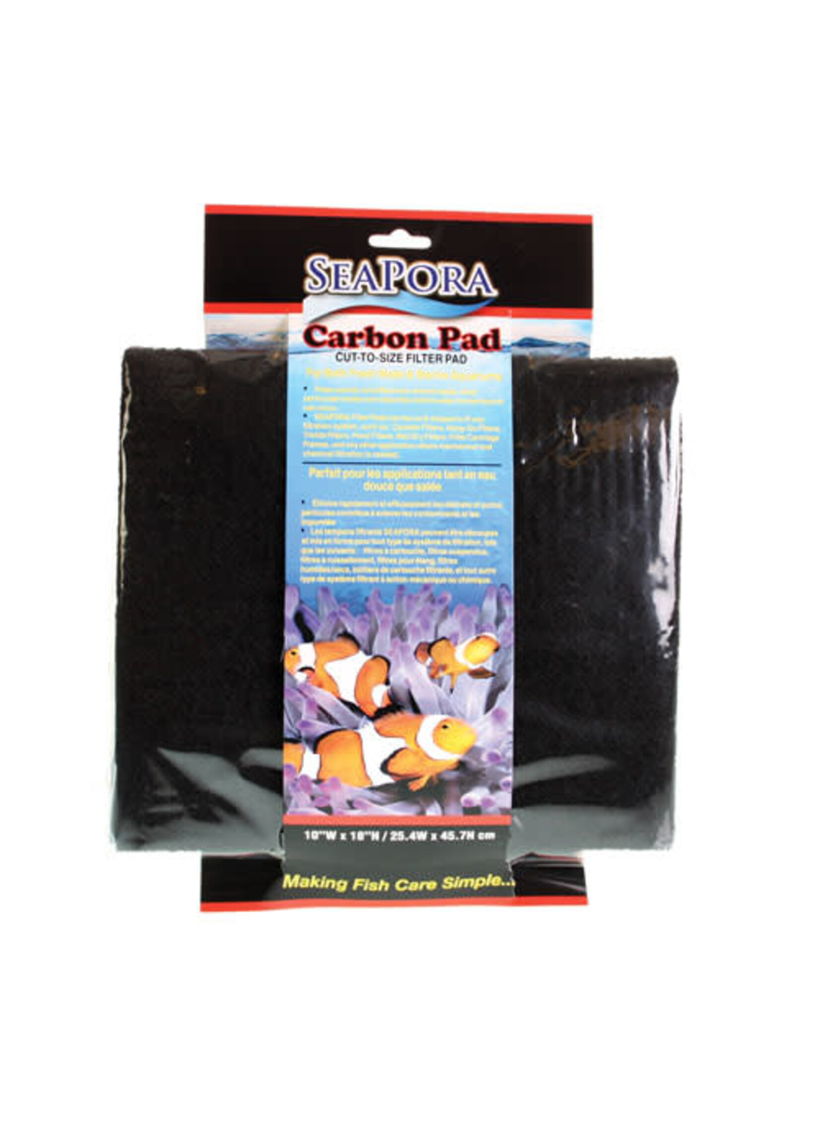 CARBON FILTER PADS 18X10