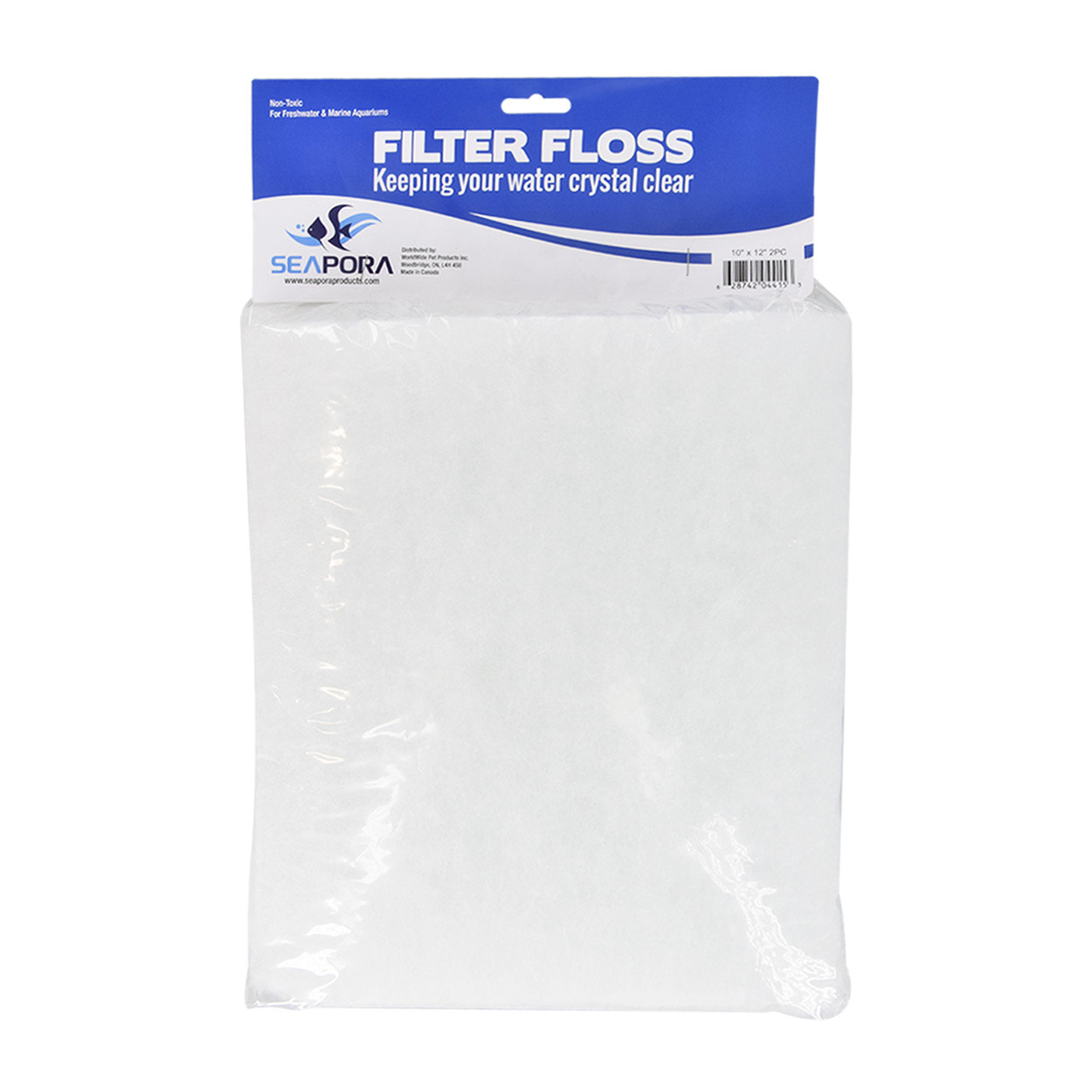 FILTER FLOSS PAD 10X12 2 PC