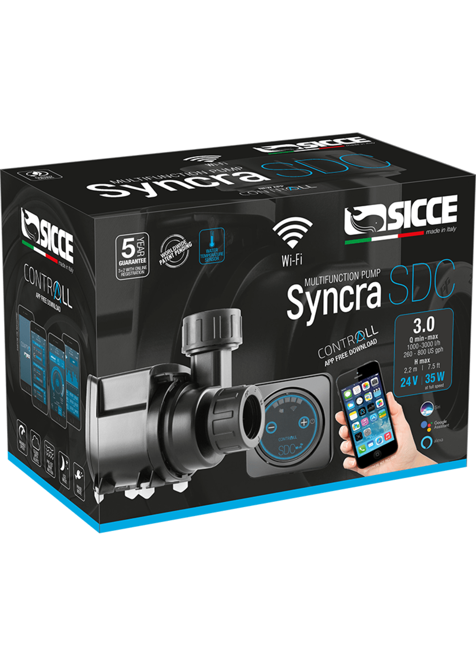 Sicce SYNCRA SDC 3.0 PUMP 800 GPH