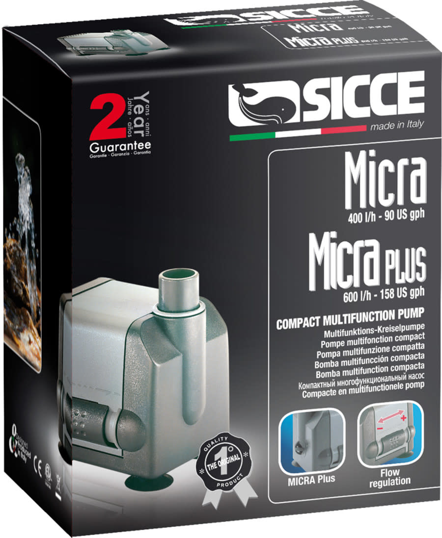 SICCE MICRA PUMP 90 GPH - The Hidden Reef, Inc