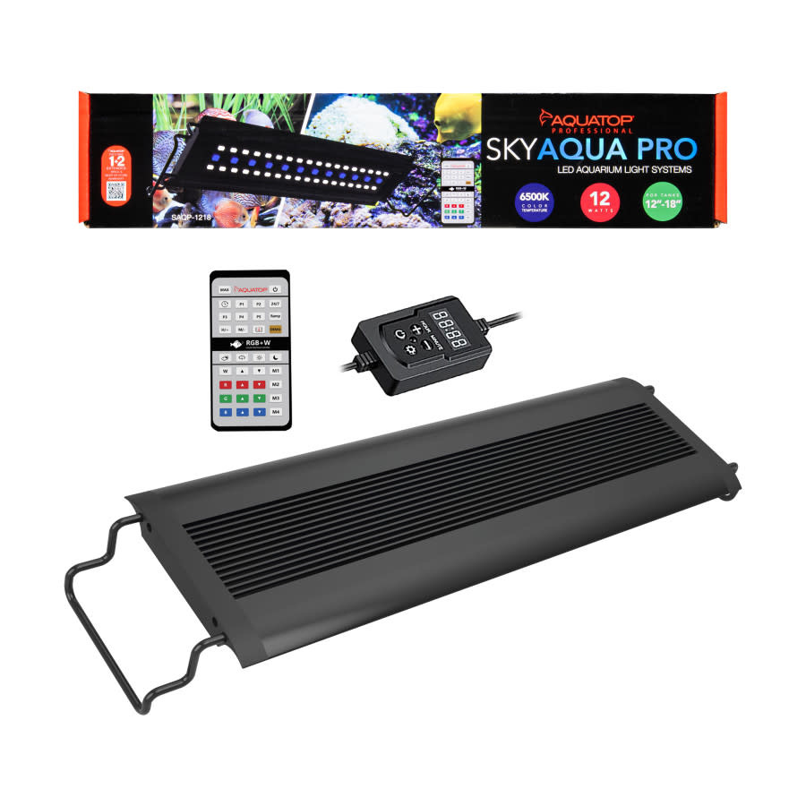 SKYAQUA FIXTURE LED PRO W REMOTE 6500K 12-18"