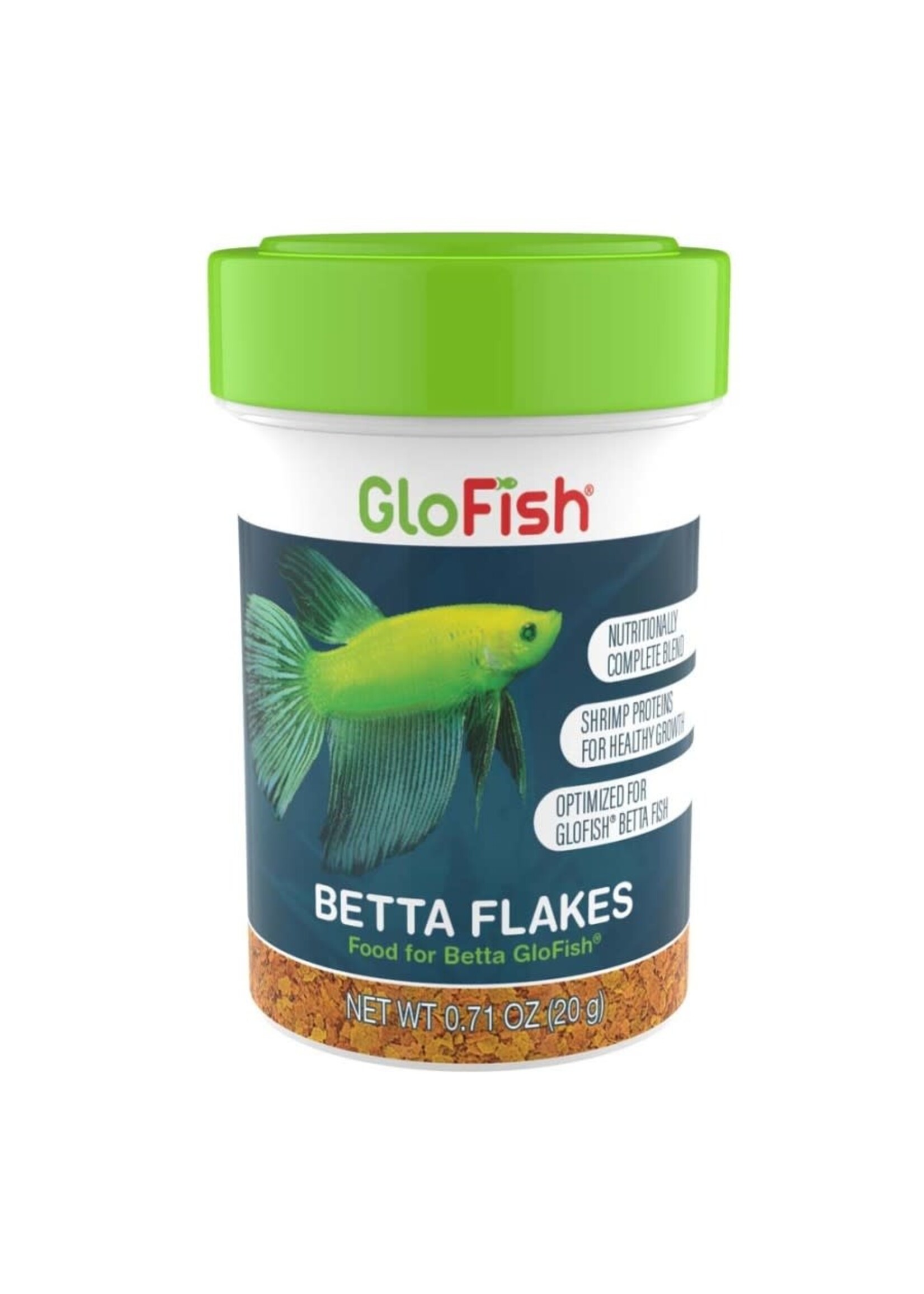 GloFish BETTA FLAKE FOOD 0.71 OZ