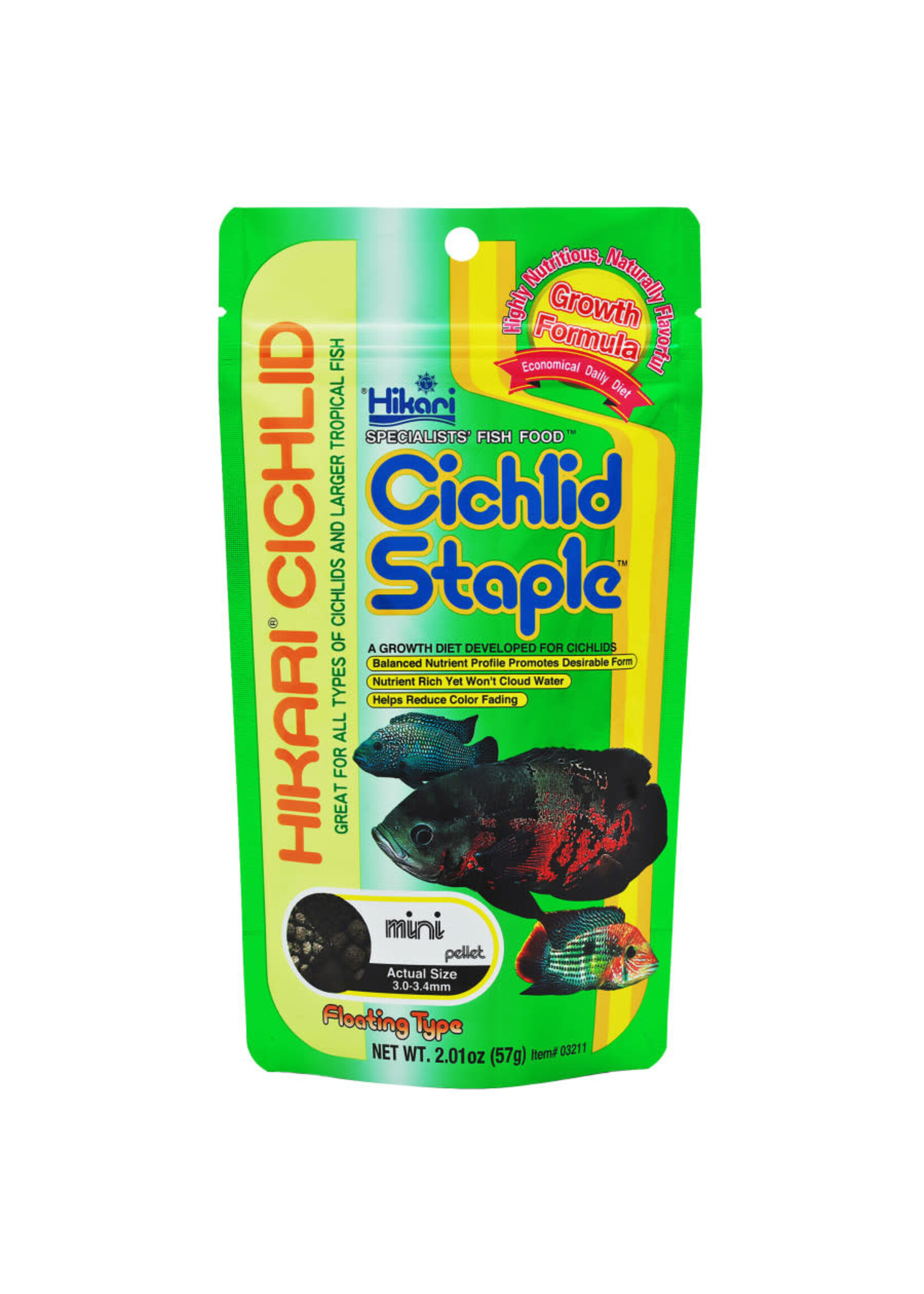 Hikari CICHLID STAPLE 2 OZ MINI