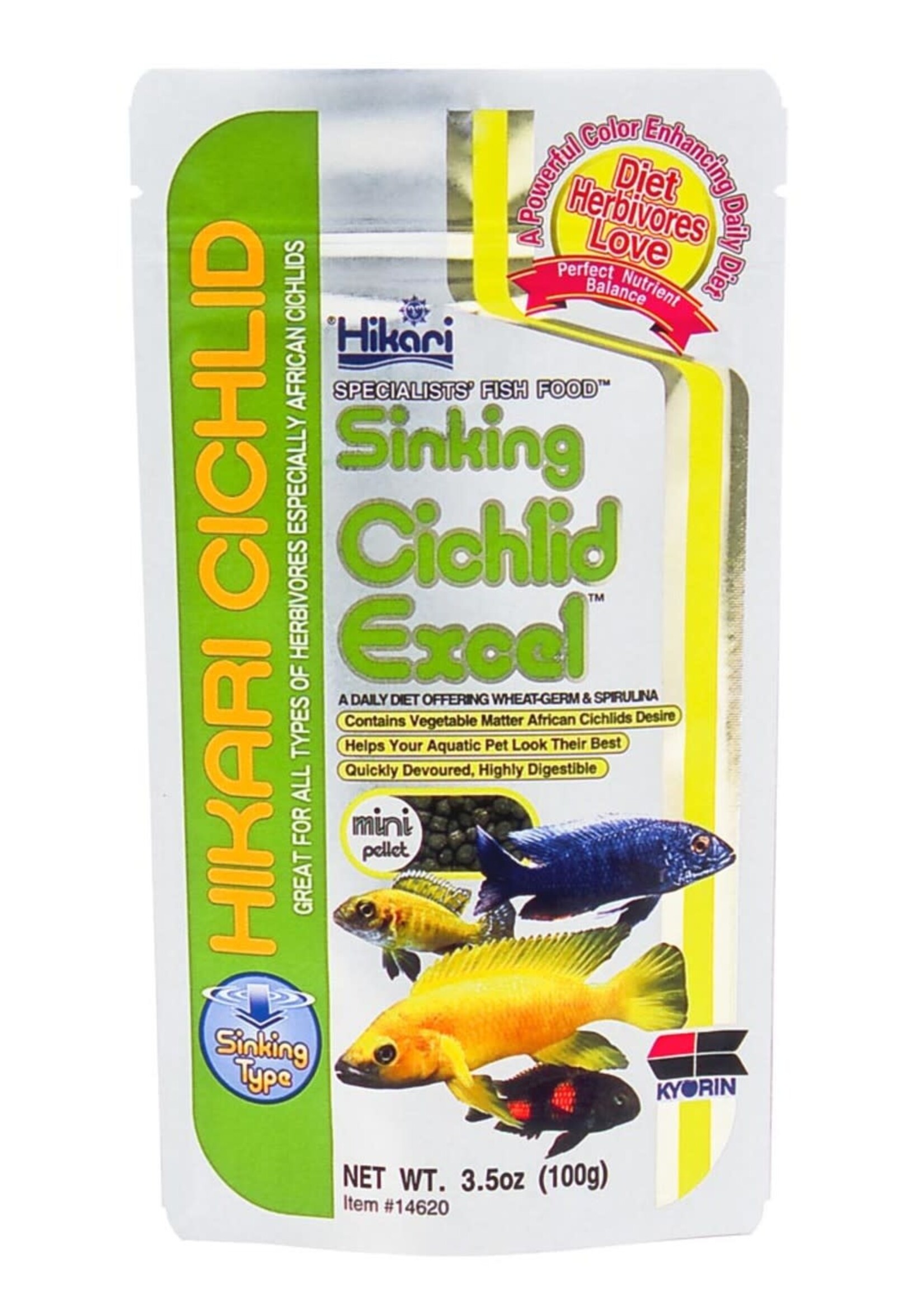 Hikari HIKARI CICHLID EXCEL MINI 3.5 OZ