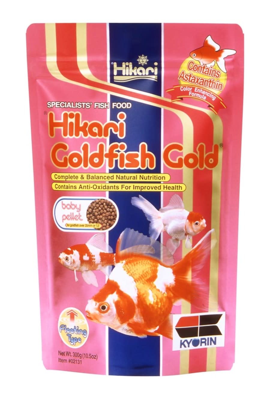 GOLDFISH GOLD BABY PELLET 10.5 OZ