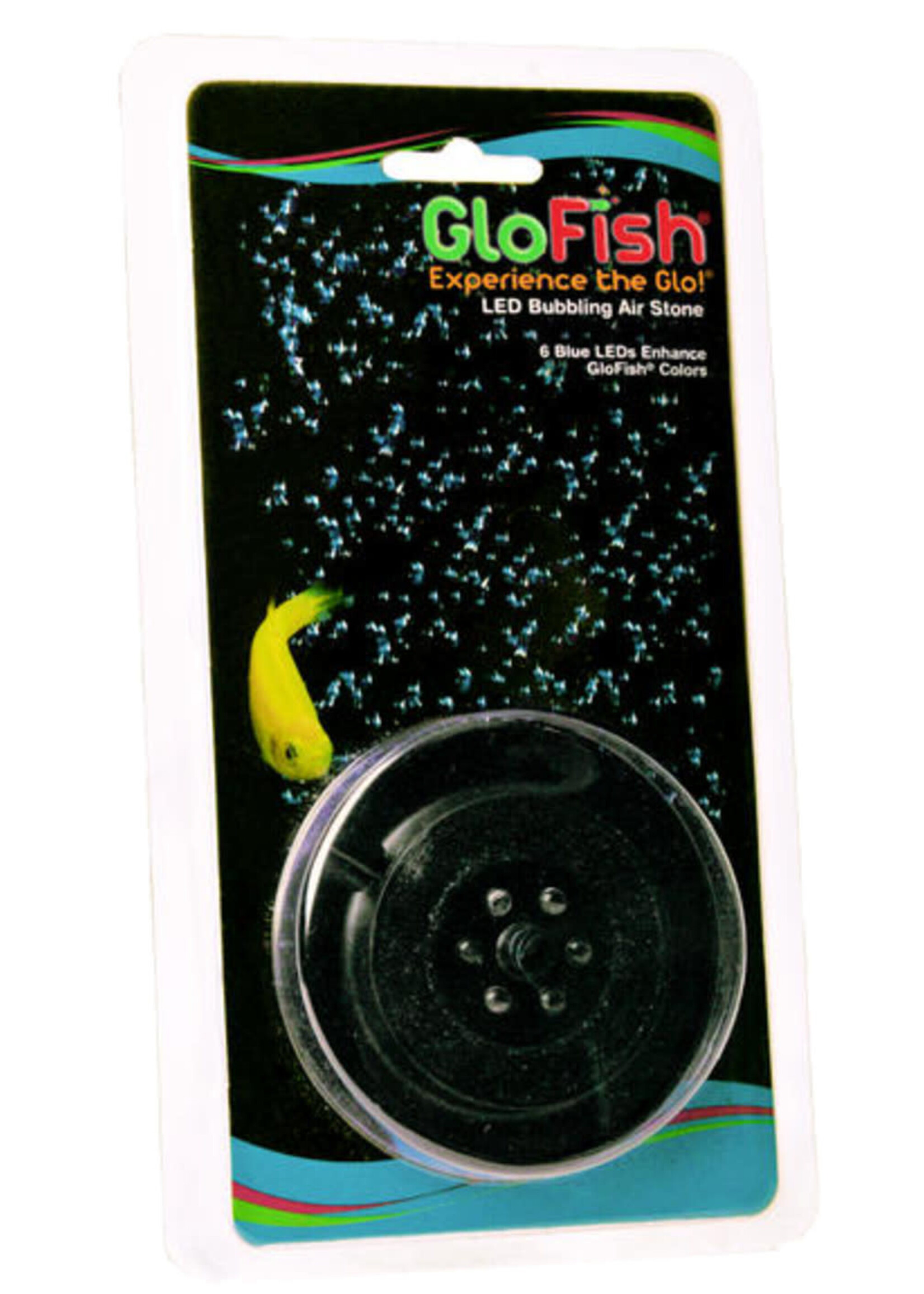 GloFish BLUE LED  BUBBLER AIR STONE