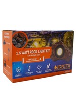 Anjon Manufacturing 1.5 W LED ROCK LIGHT KIT W TRANSFORMER