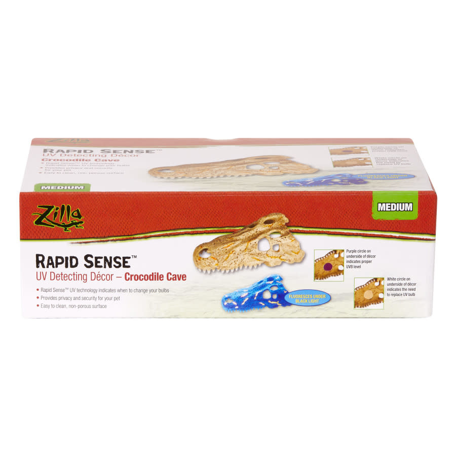ZILLA RAPID SENSE DECOR CROC SKULL MD - The Hidden Reef, Inc