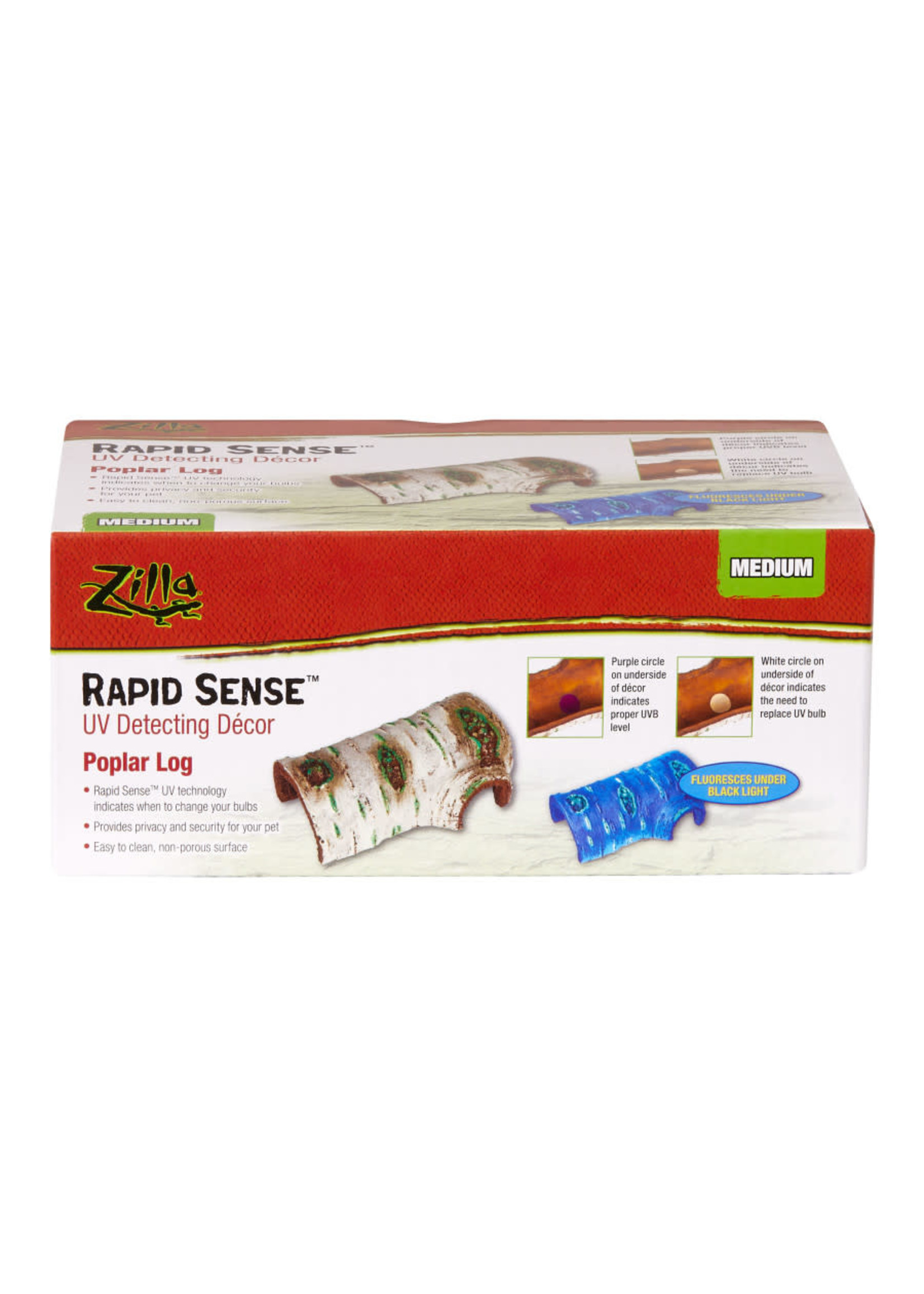 Zilla RAPID SENSE DECOR POPLAR LOG  MD