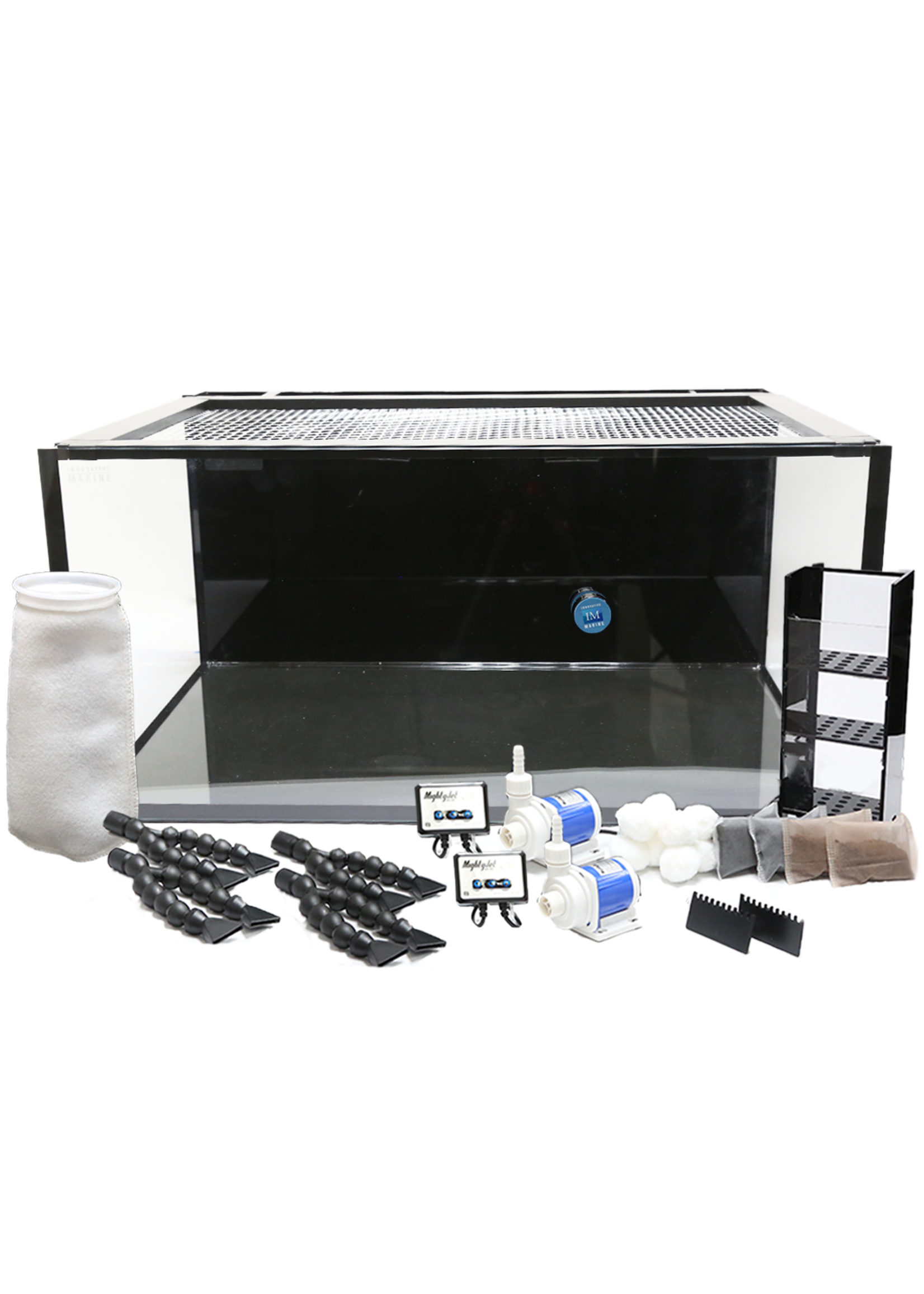 Innovative Marine IM NUVO FUSION SR PRO 2 - 60 AIO AQUARIUM W/APS STAND WHITE