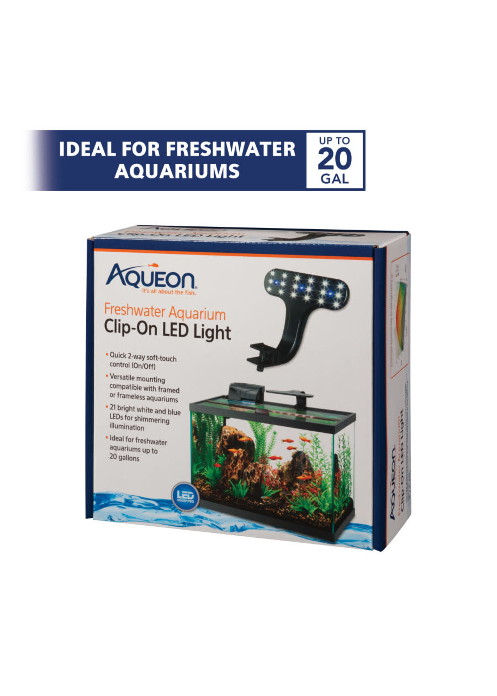 Aqueon AQUA LED CLIP FRESHWATER LIGHT