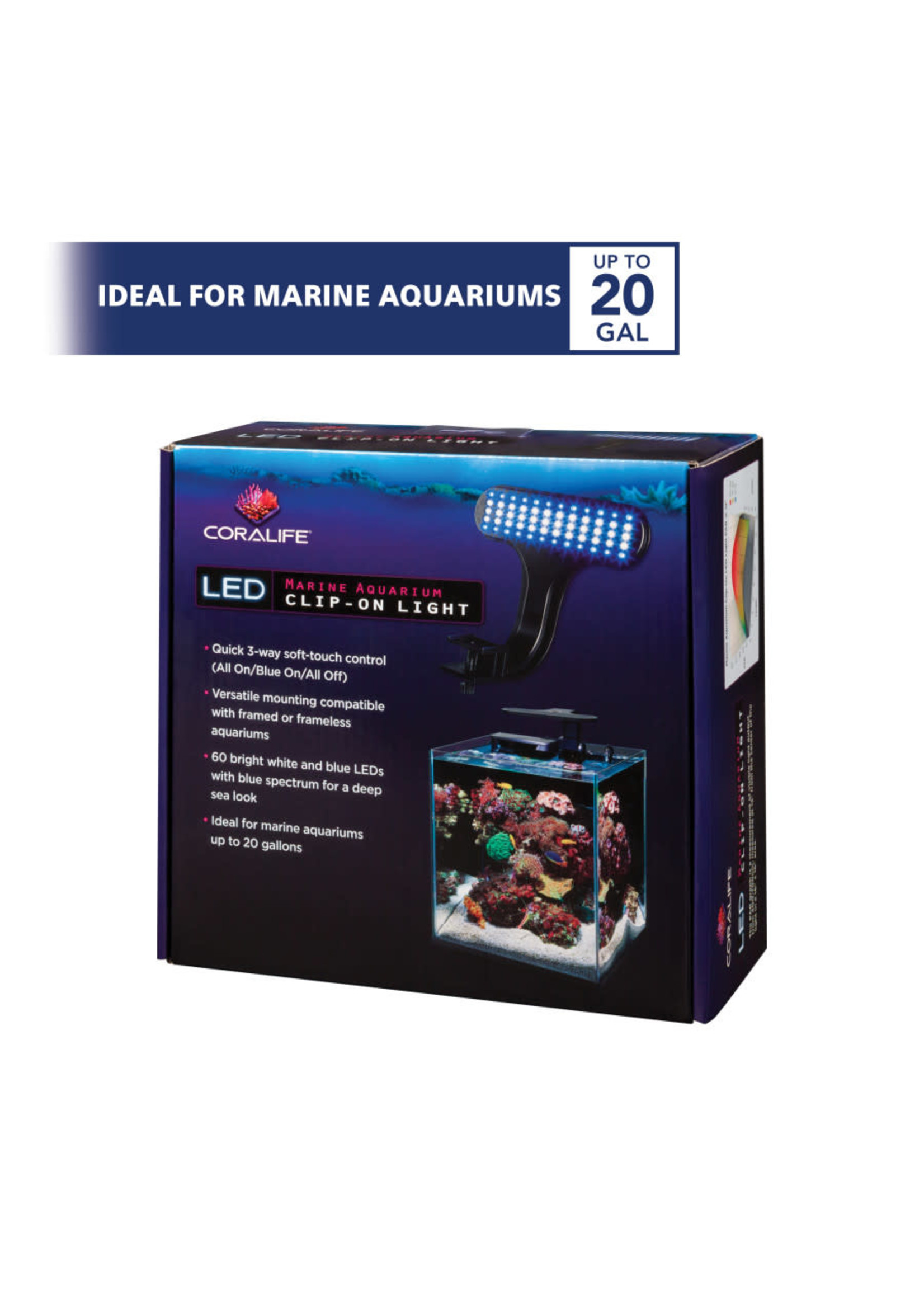 Coralife AQUA LED CLIP MARINE LIGHT