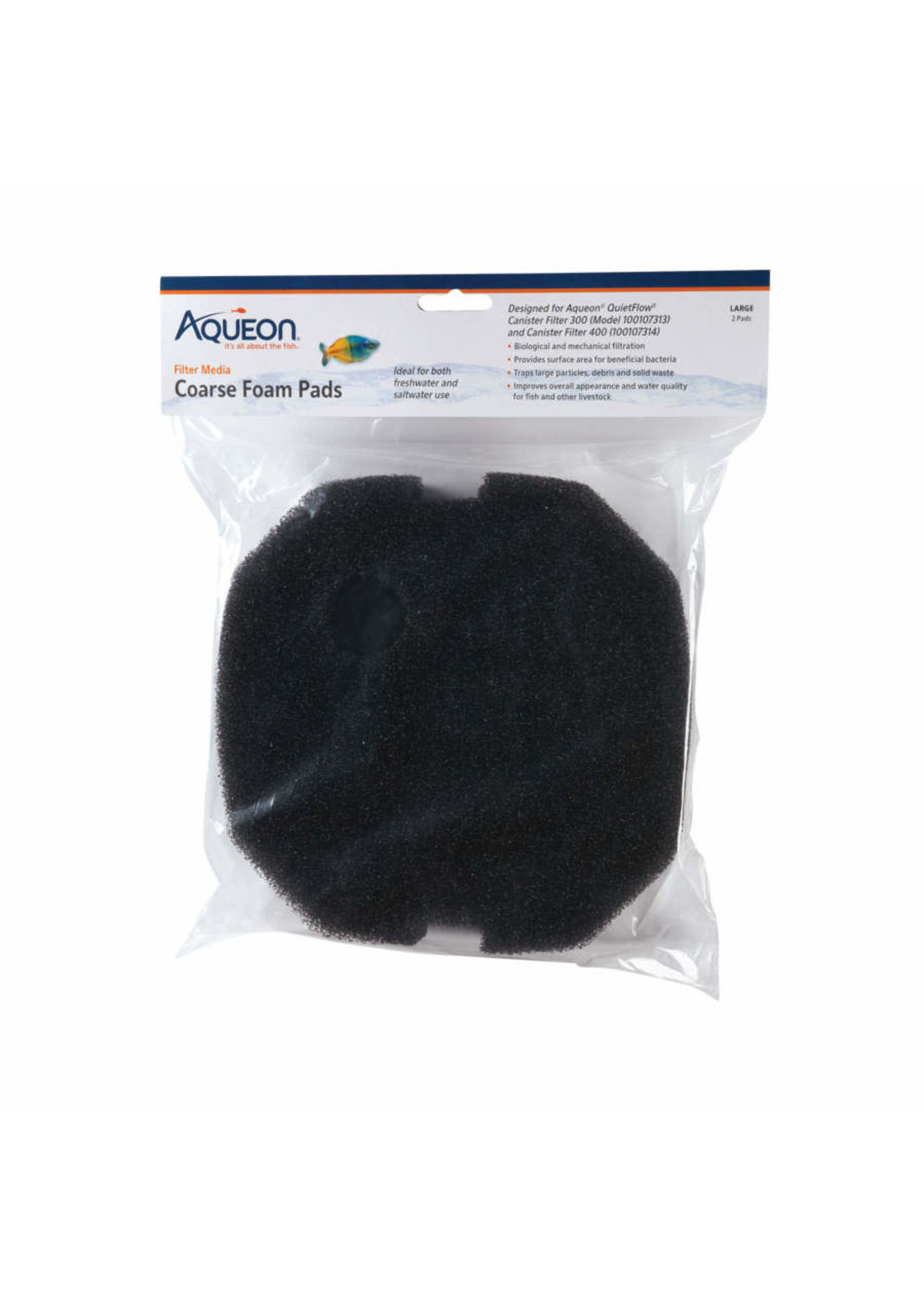 Aqueon COARSE FOAM PADS 300-400