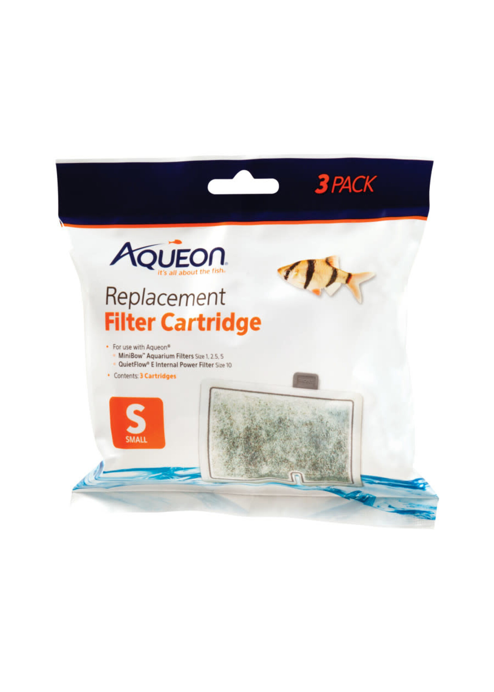 Aqueon FILTER POWER CARTRIDGE S 3 PK