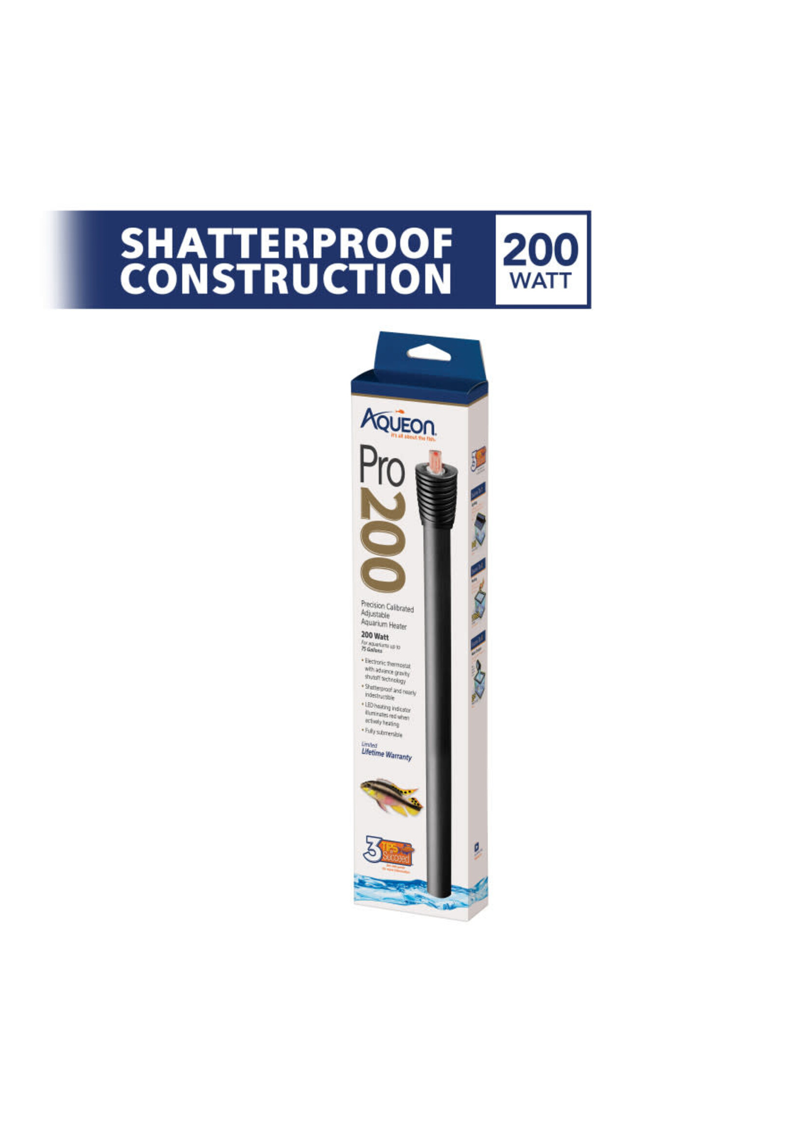 Aqueon AQUARIUM HEATER PRO 200 W