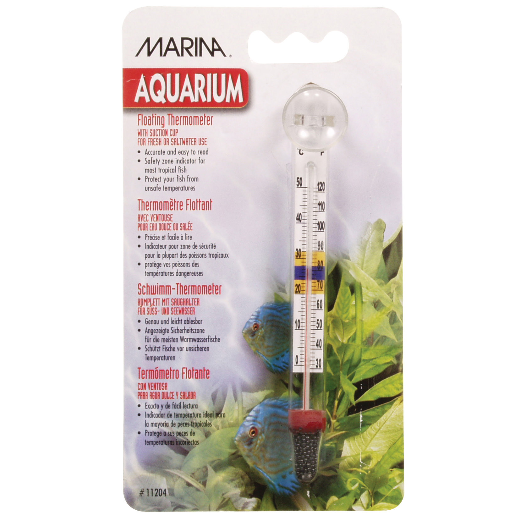 MARINA THERMOMETER DLX FLOATING 11204 - The Hidden Reef, Inc