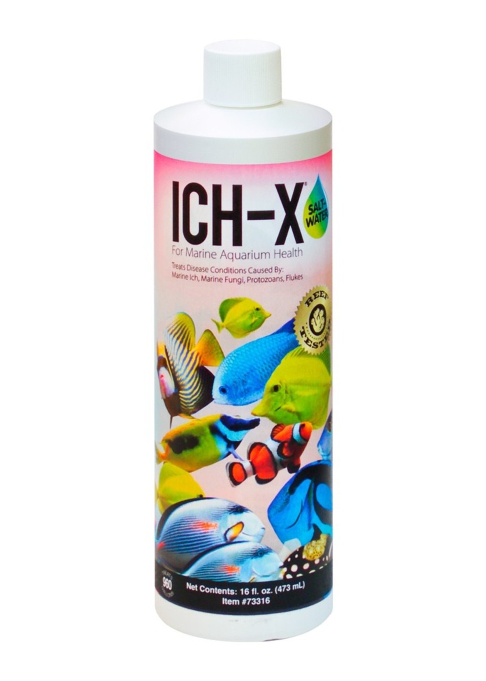 Aquarium Solution ICH X SALTWATER TREATMENT 16 OZ