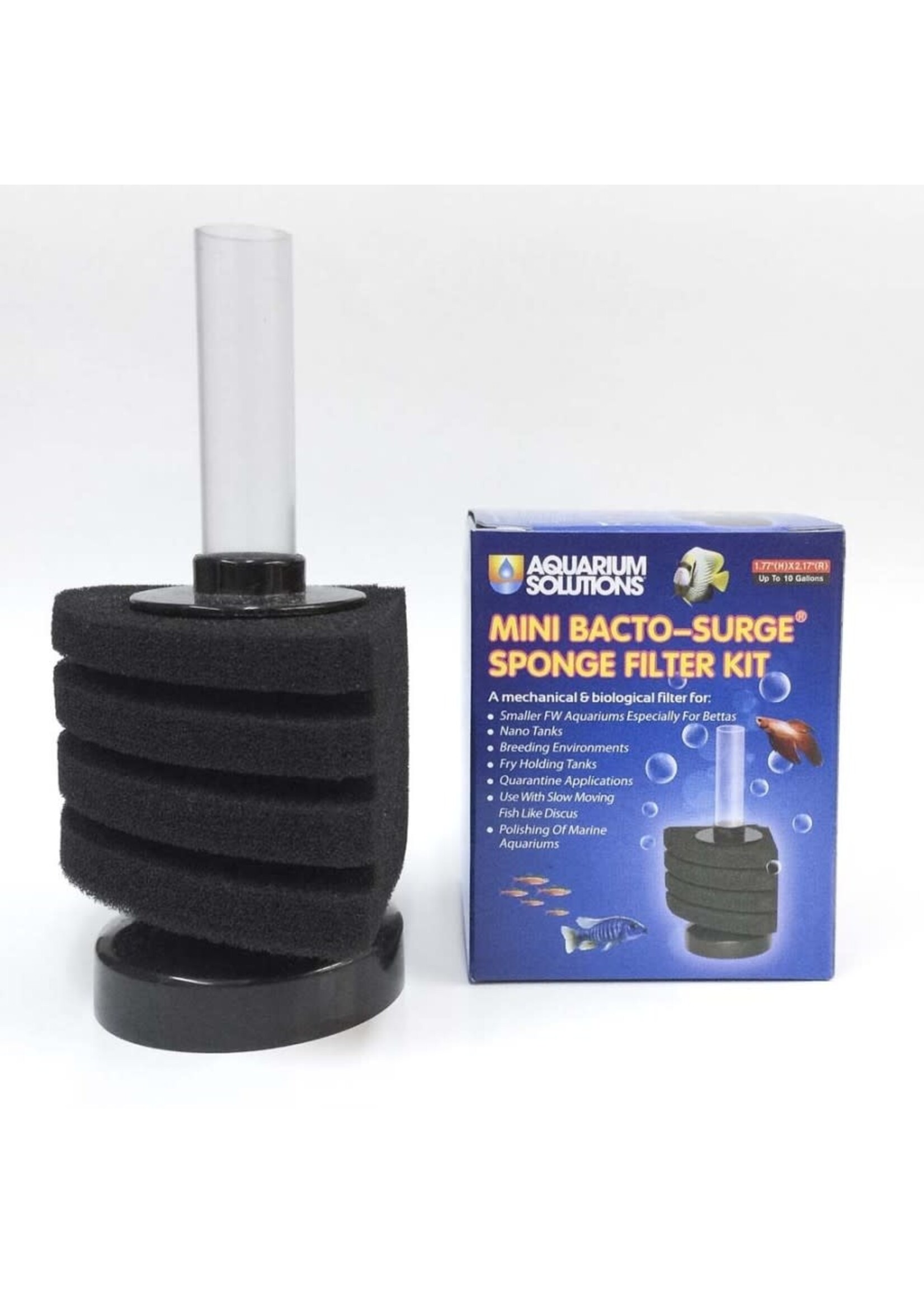 Aquarium Solution BACTO FOAM SPONGE FILTER 10G