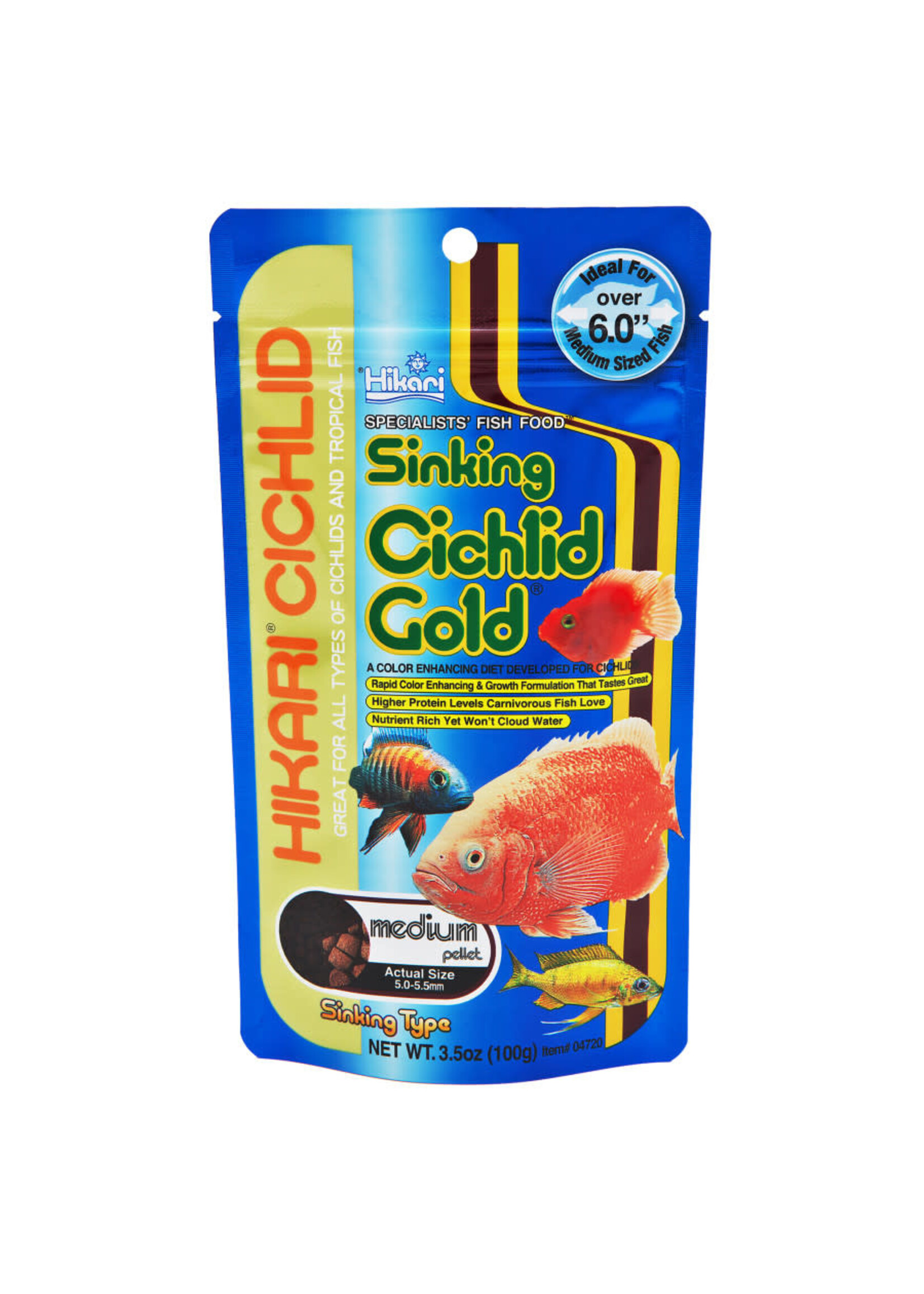 Hikari SINKING CICHLID MED 3.5 OZ