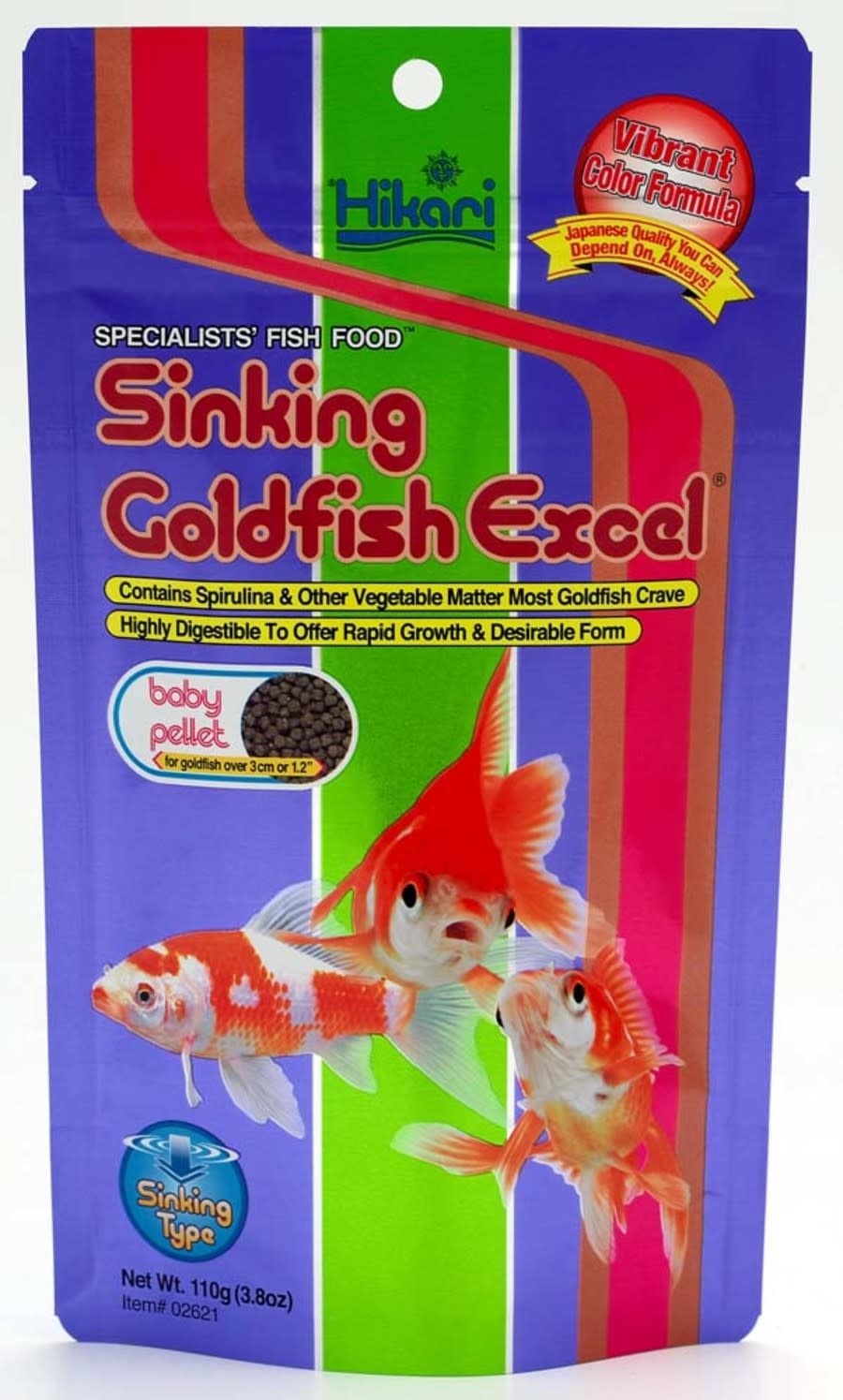 GOLDFISH SINKING EXCEL BABY 3.80 OZ