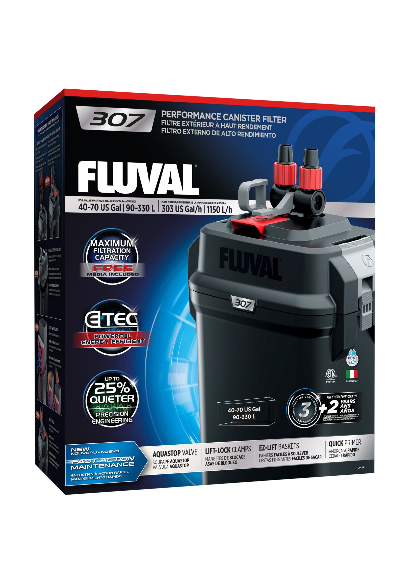 Fluval 307 CANISTER FILTER