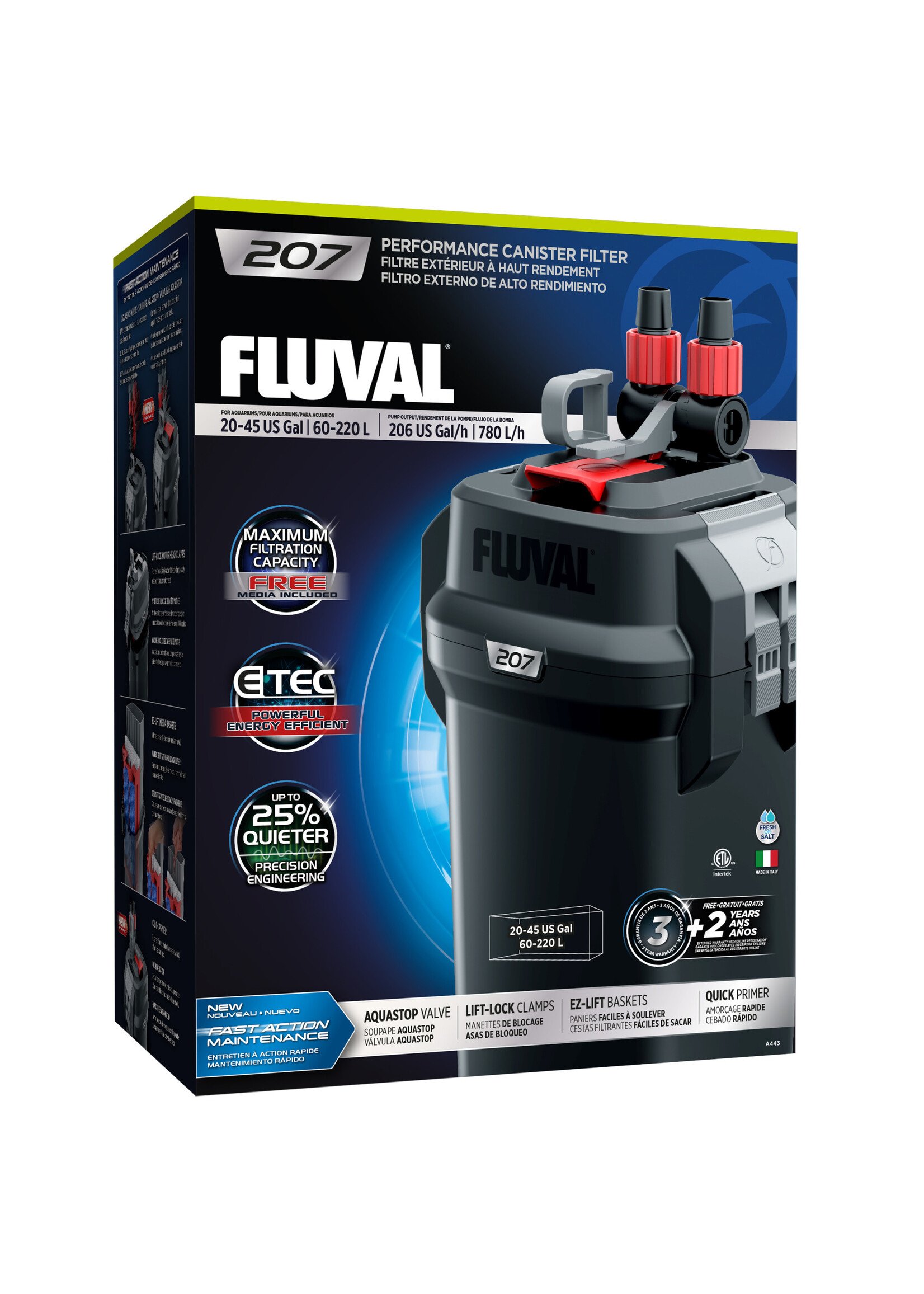 Fluval 207 CANISTER FILTER