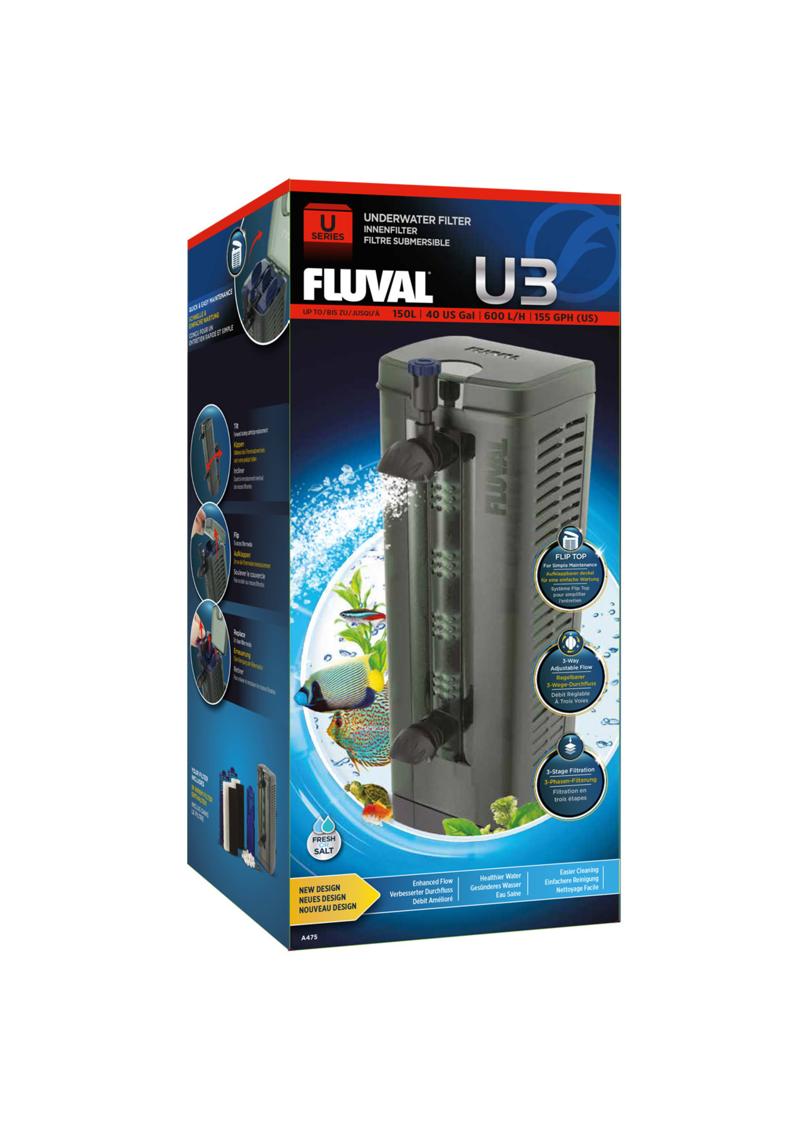 Fluval U3 UNDERWATER FILTER