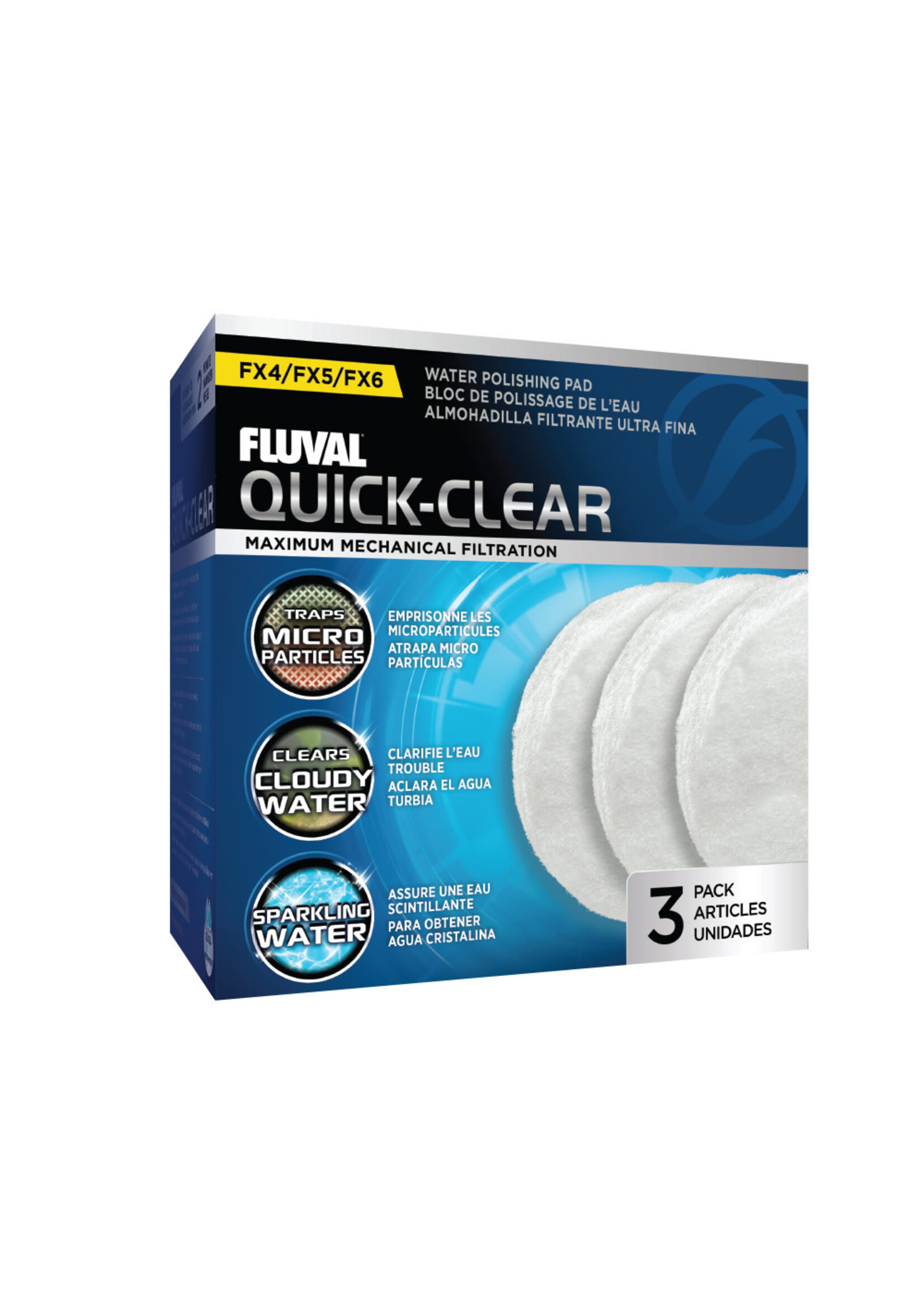 Fluval QUICK CLEAR FX4-FX5-FX6 3 PK