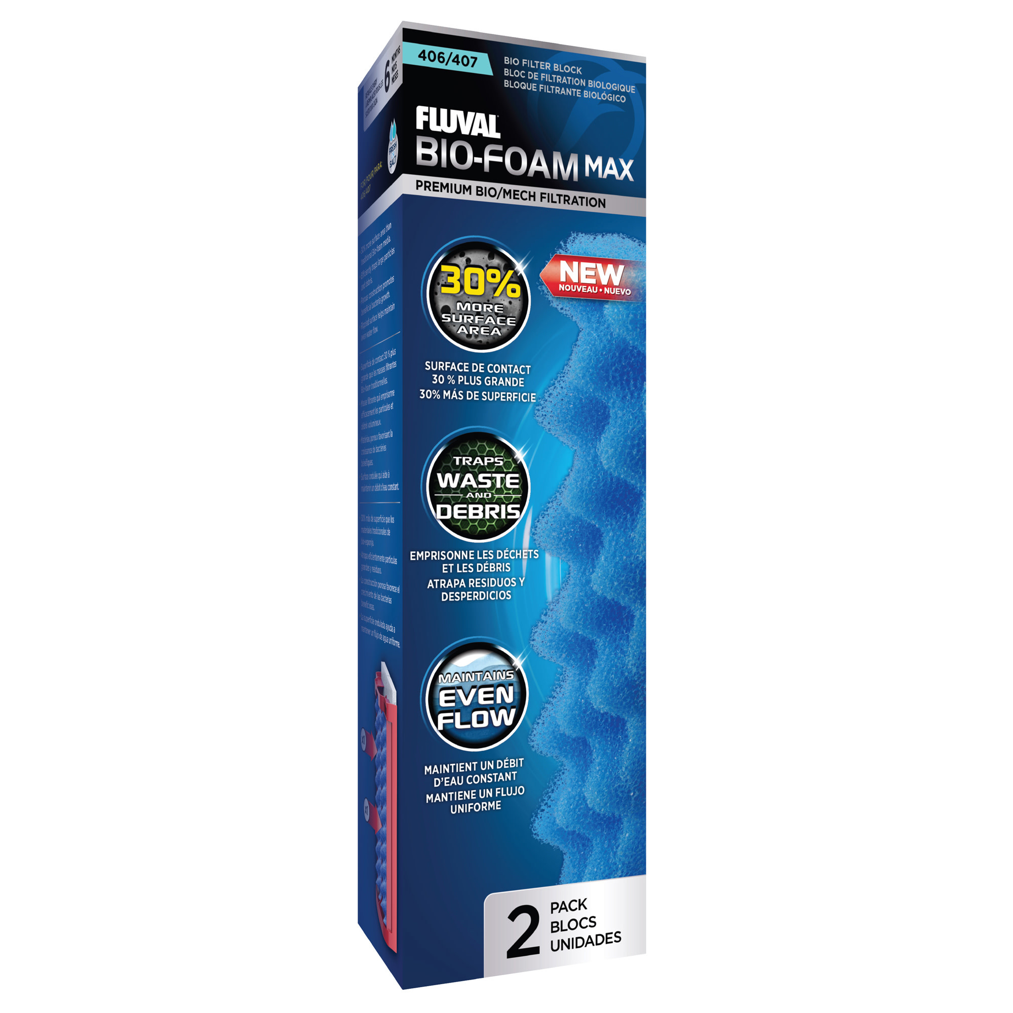 406-407 BIO FOAM MAX 2 PK
