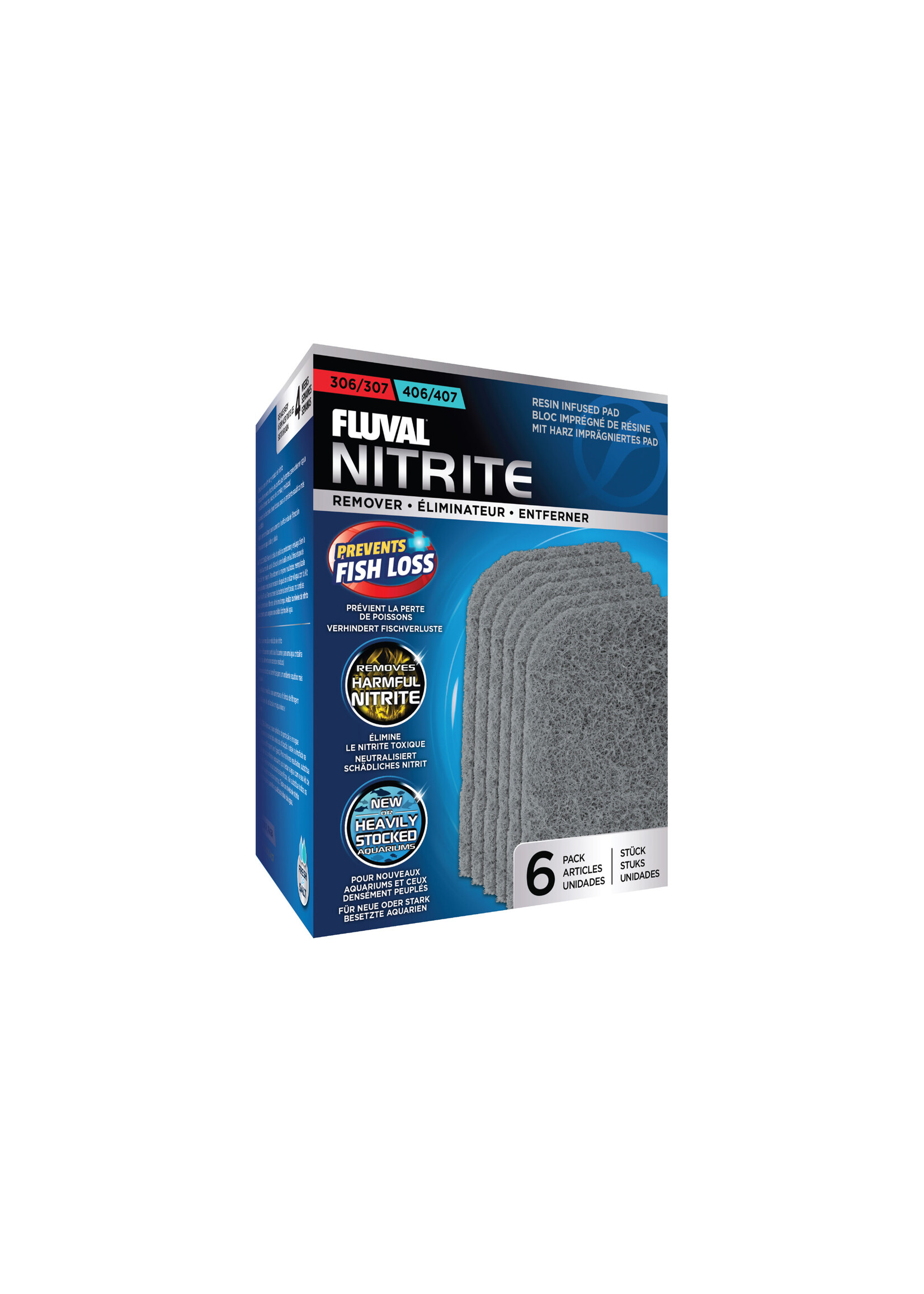 Fluval 306-307 307 407 NITRITE 6 PK