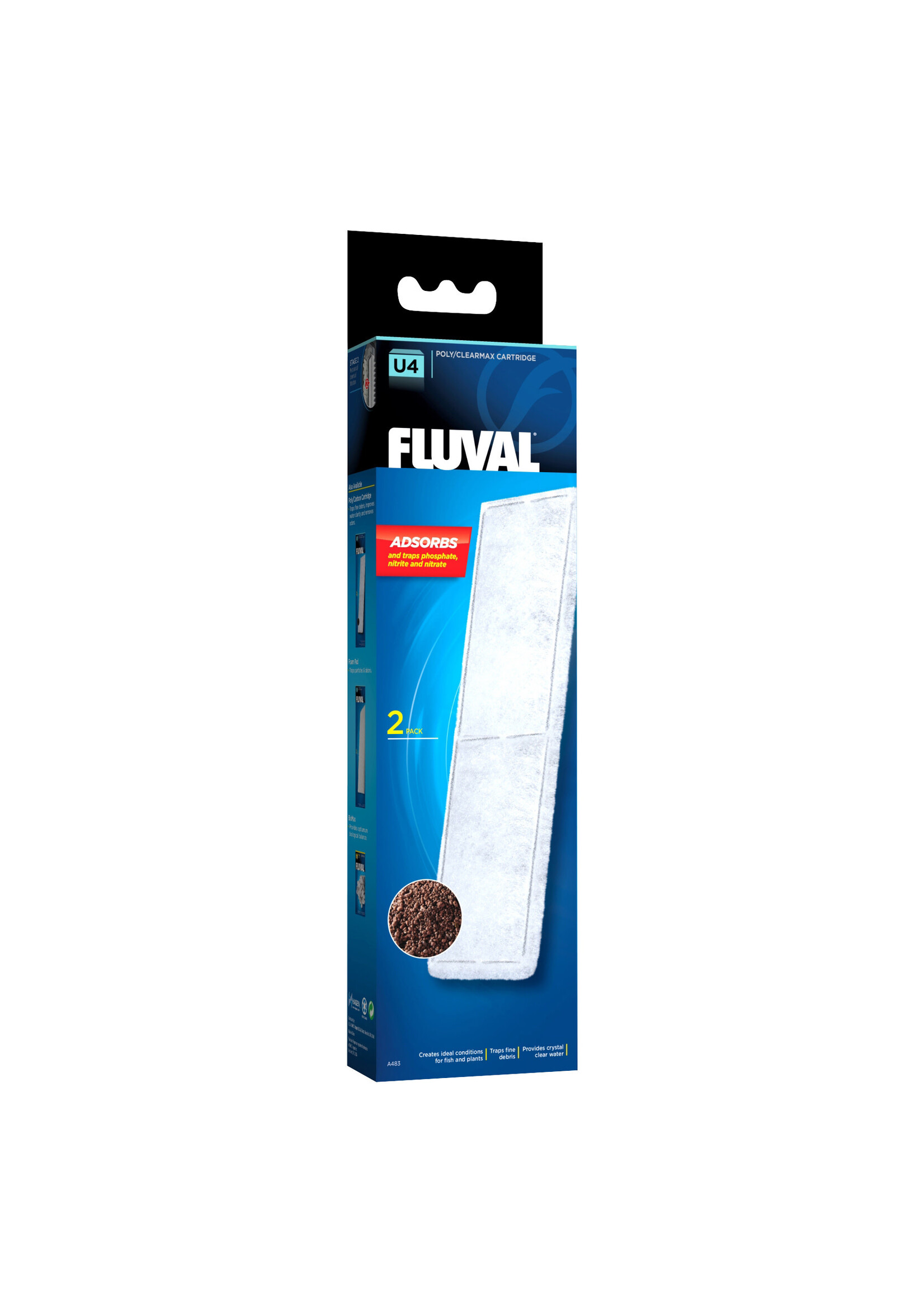 Fluval U4 CLEARMAX CARTRIDGE 2 PK