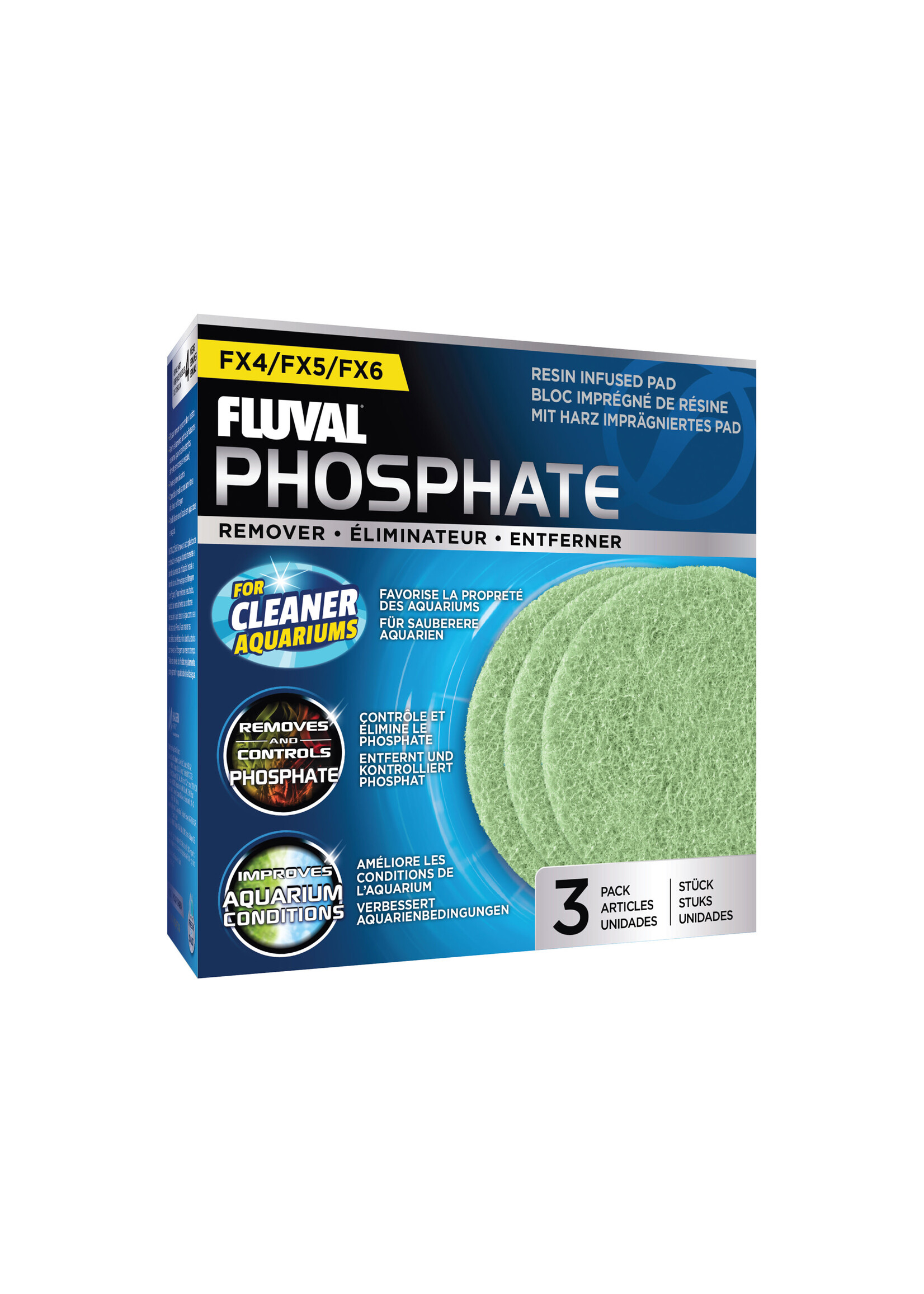 Fluval FX4-FX5-FX6 PHOSPHATE PAD 3 PK