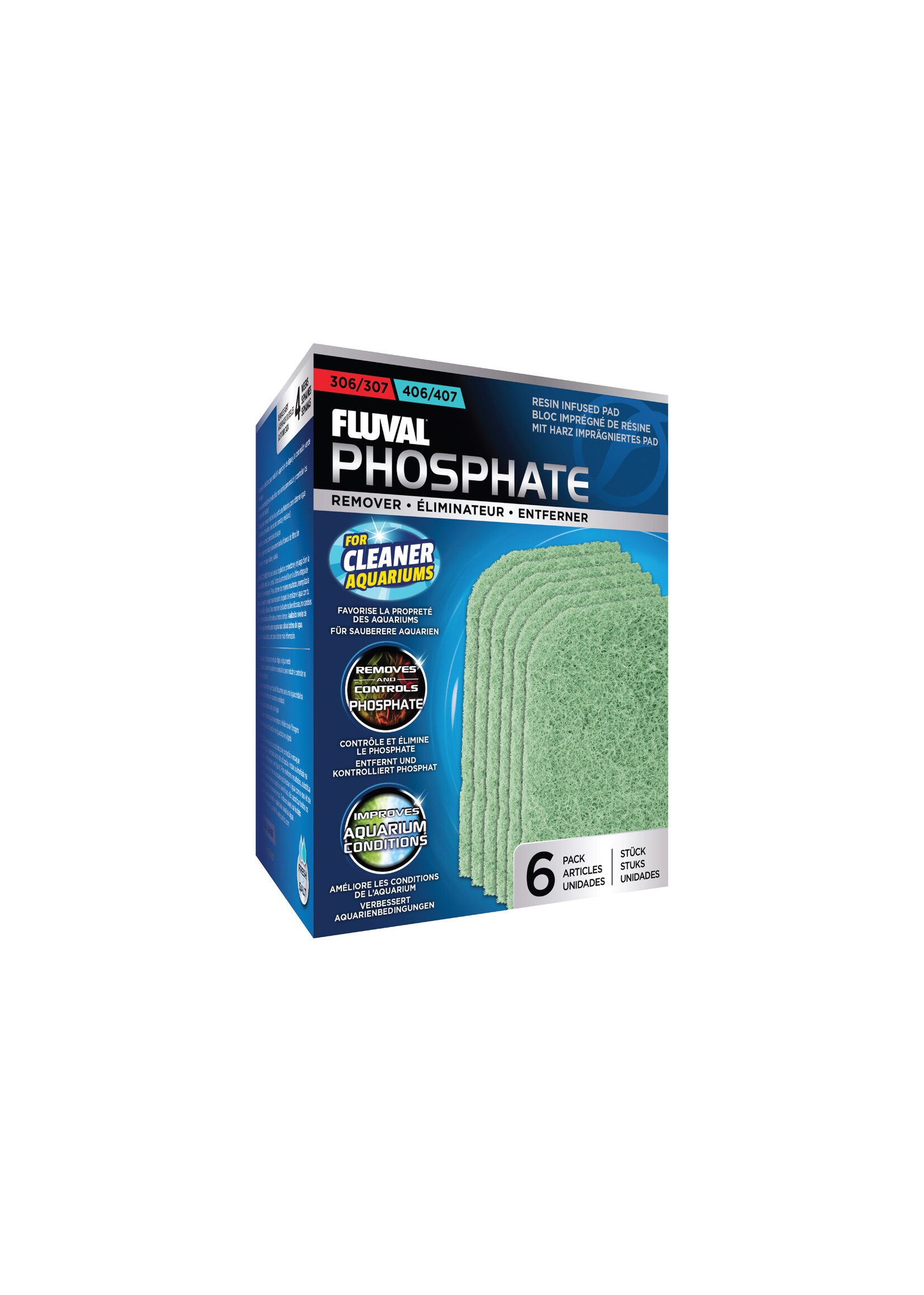 Fluval 306-406 307 407 PHOSPHATE  6 PK