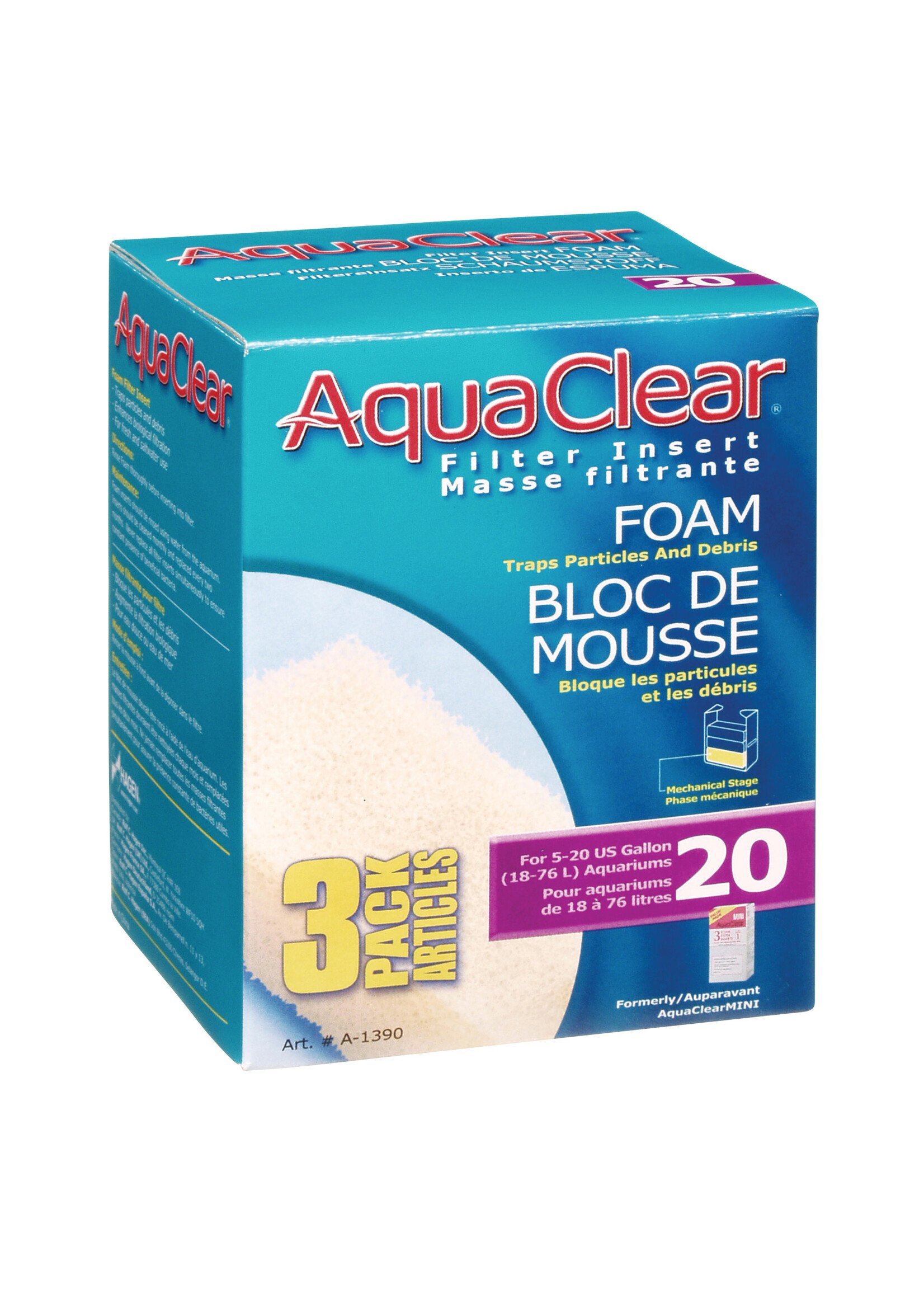 AquaClear FOAM-MINI 3 PK