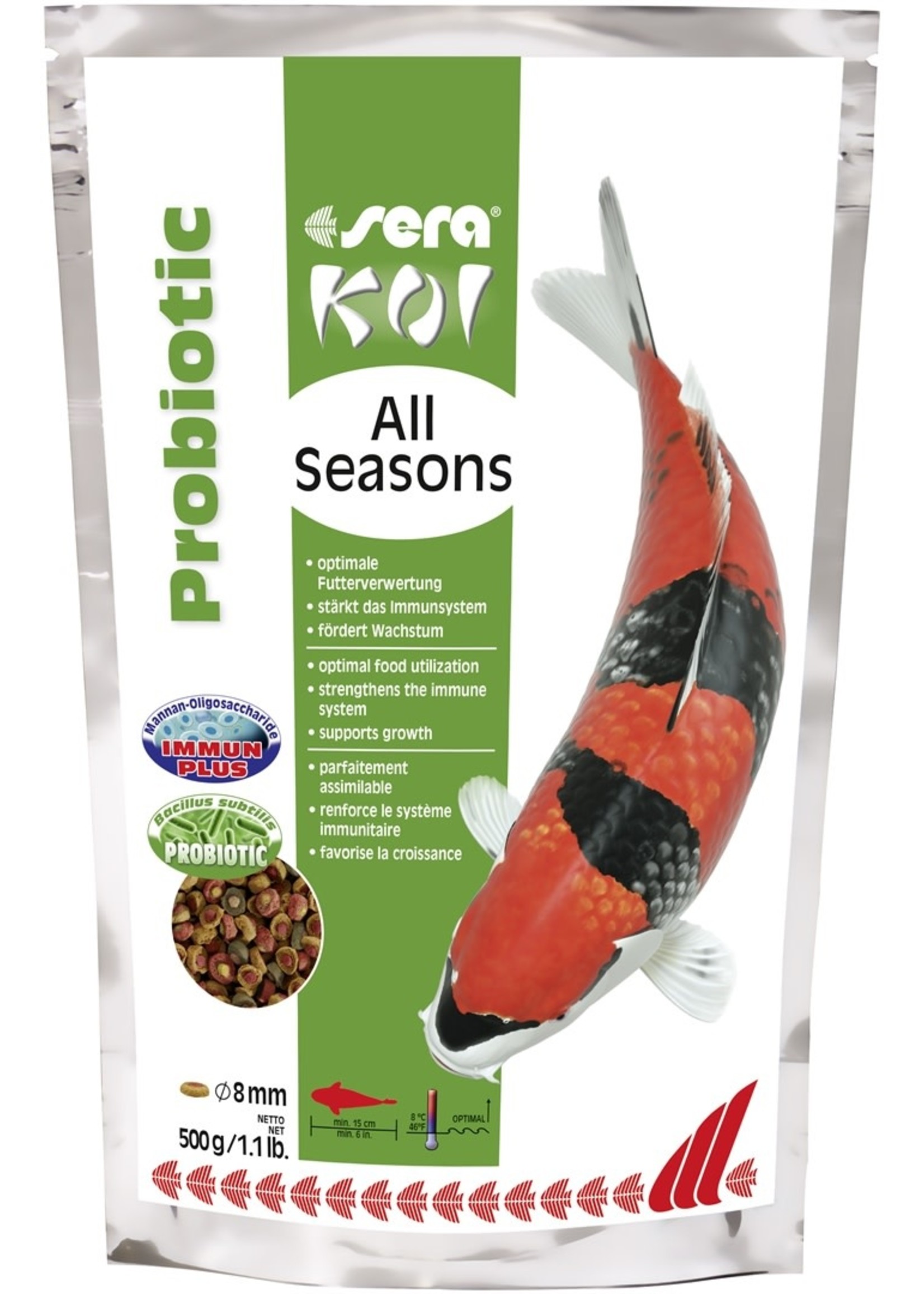 Sera SERA KOI ALL SEASONS PROBIOTIC 500 G