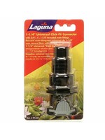 Laguna CLICK FIT 1.25 W/UNIV. 3/4", 1", 1.25" THREADED MALE FITTING