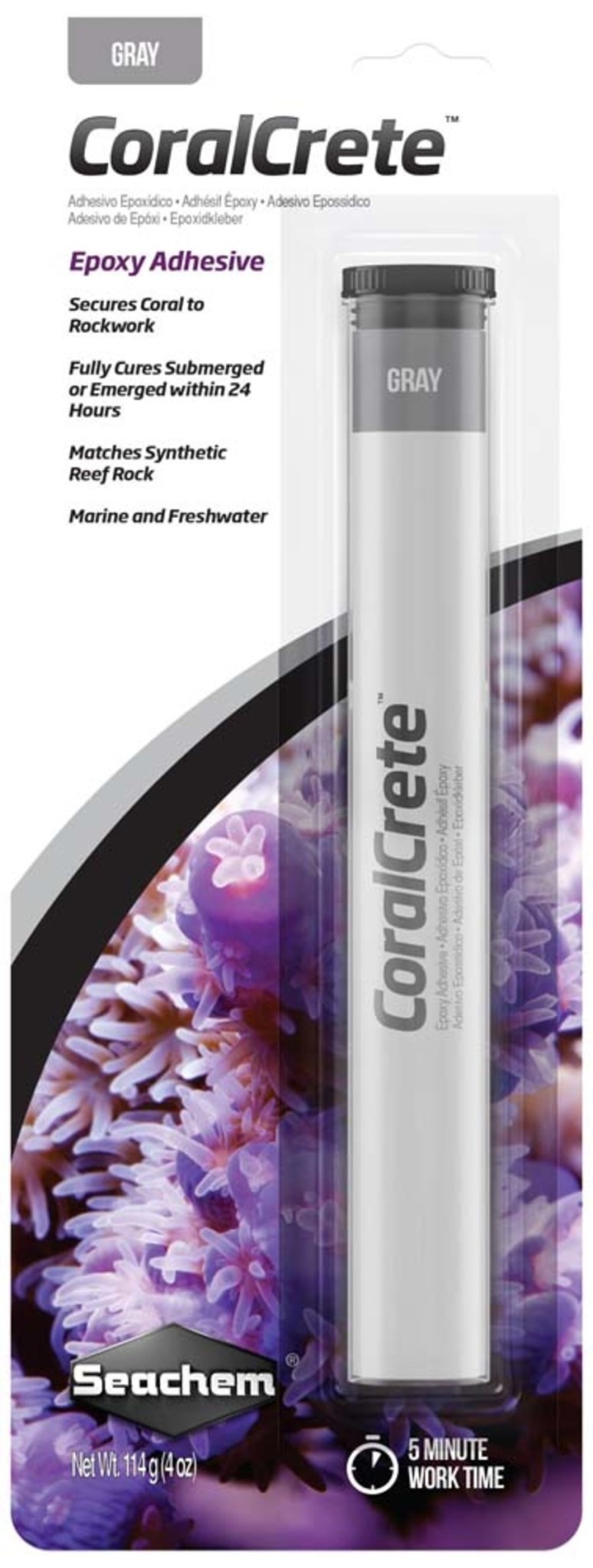 CORALCRETE GREY 4 OZ