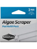 Seachem ALGAE SCRAPER PAD REFILL 3 PK