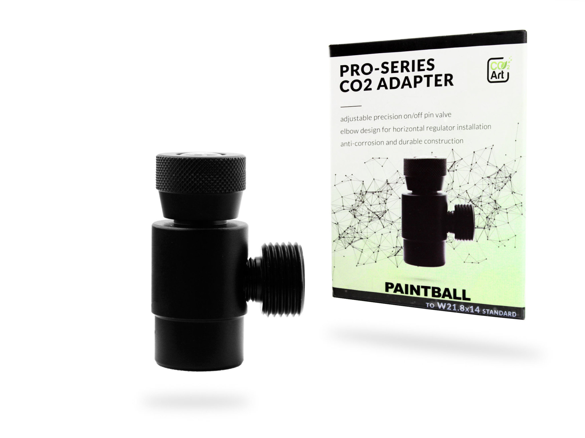 PRO SERIES CO2 ADAPTER PAINTBALL TO CGA320