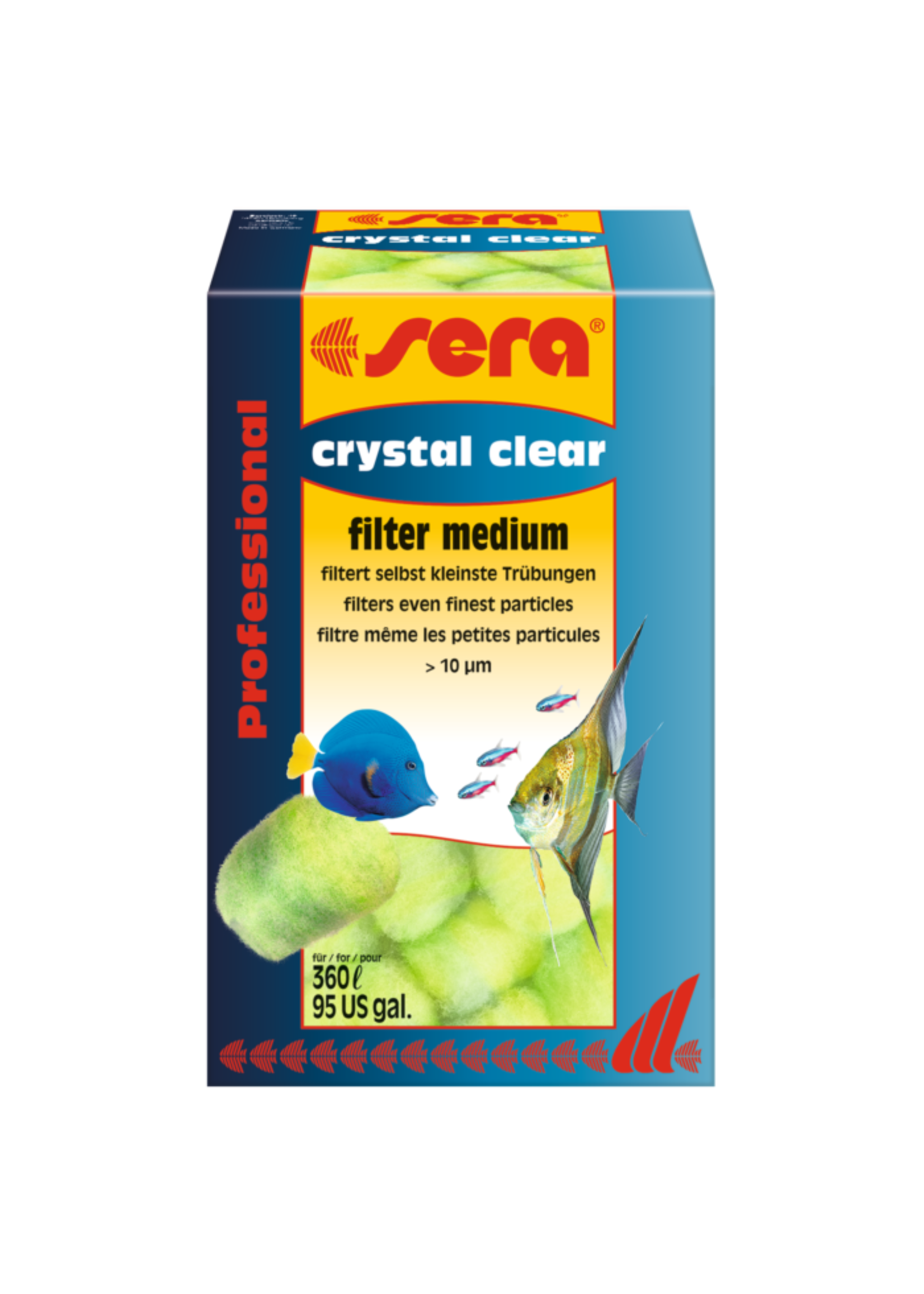 Sera CRYSTAL CLEAR FILTER MEDIUM 12 PCS